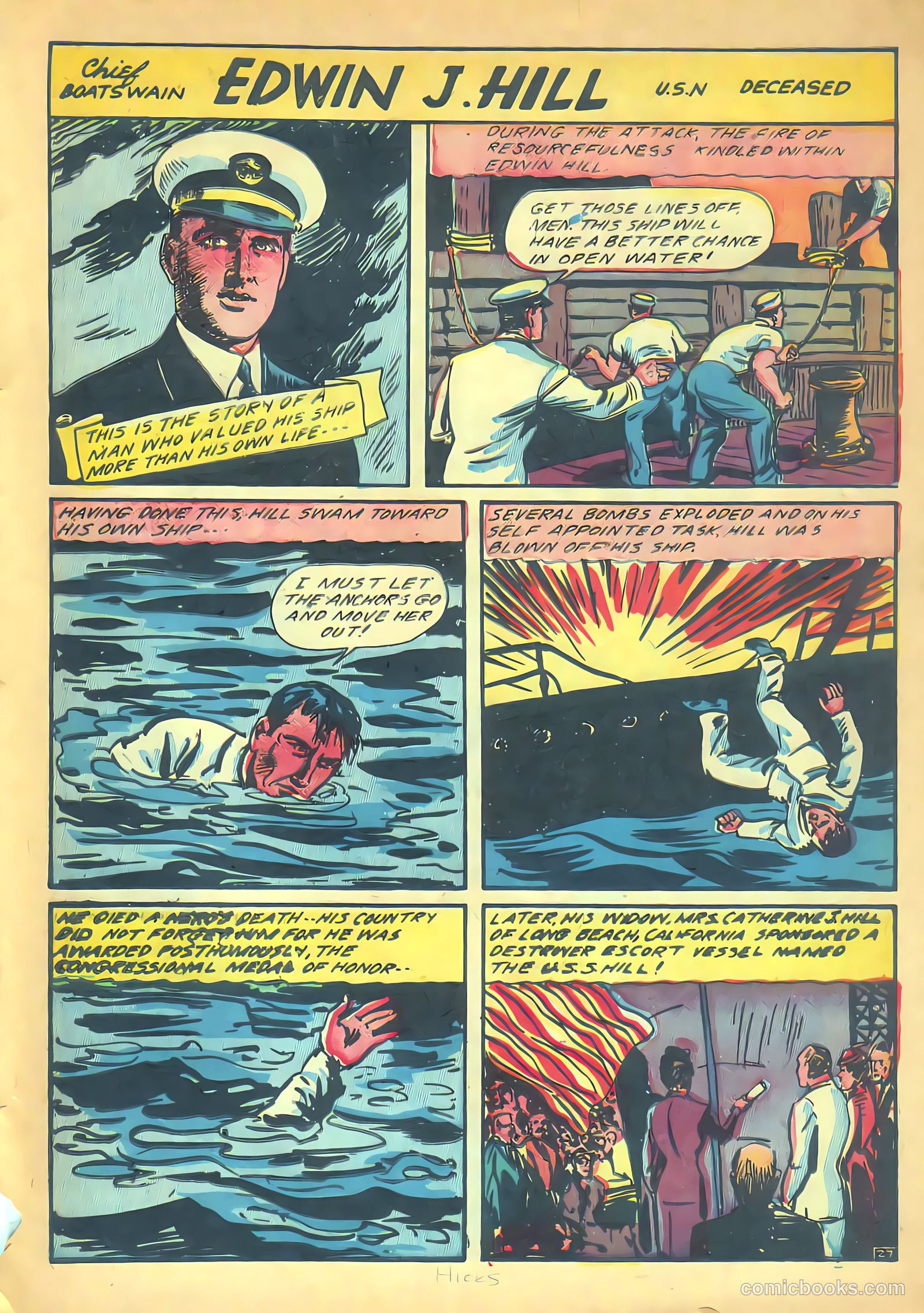 Navy Heroes #1 (1945) — page 29
