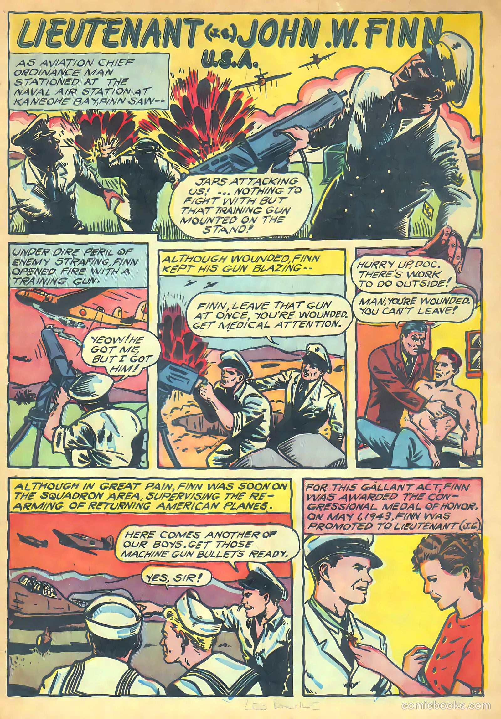 Navy Heroes #1 (1945) — page 31