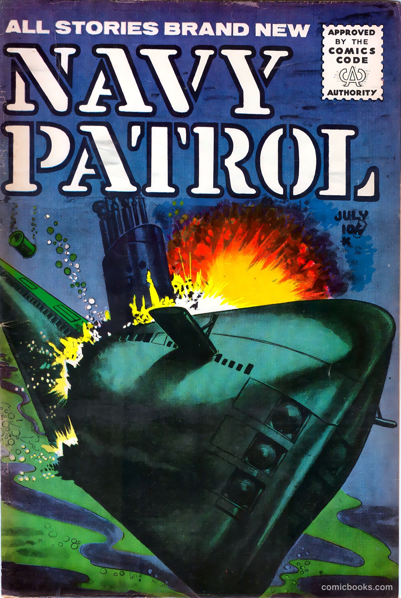 Navy Patrol #2 cover