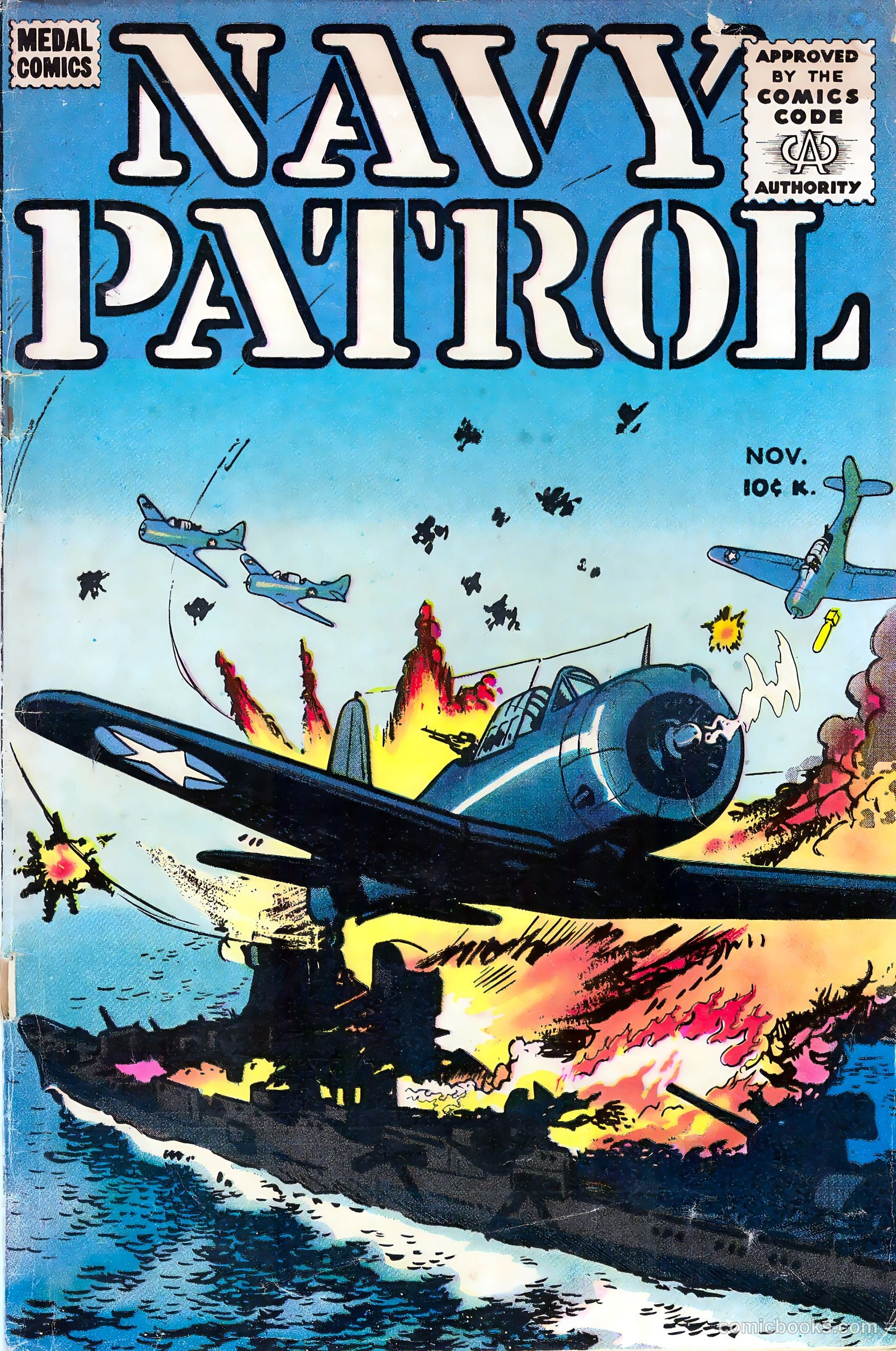 Navy Patrol #4 cover