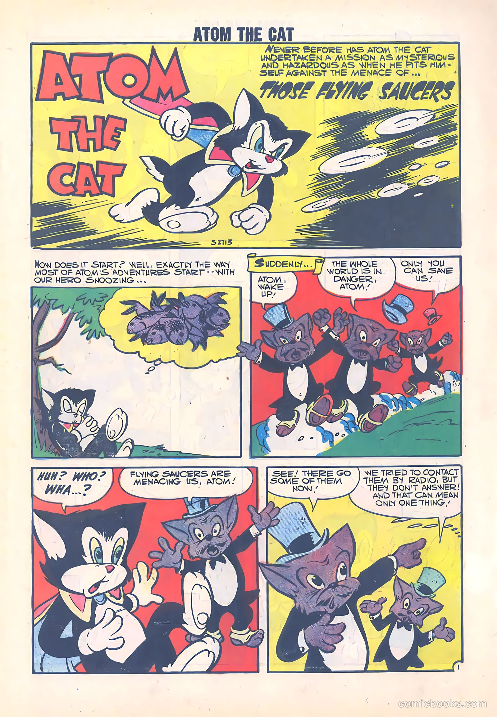 Atom the Cat #16 (1959) — page 3 of 35