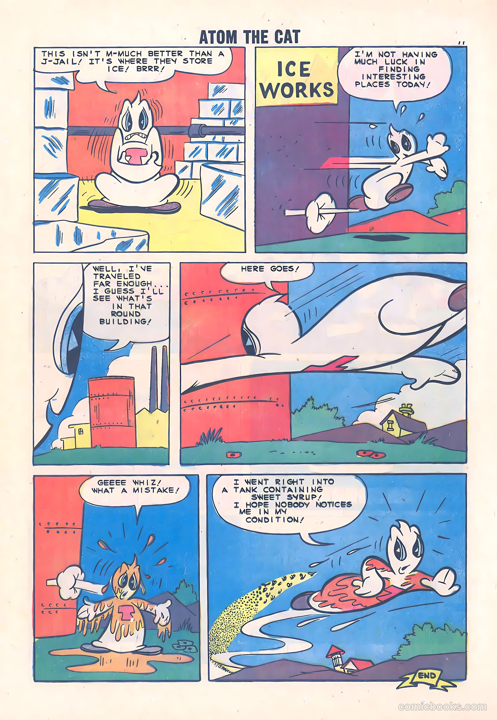 Atom the Cat #16 (1959) — page 13 of 35
