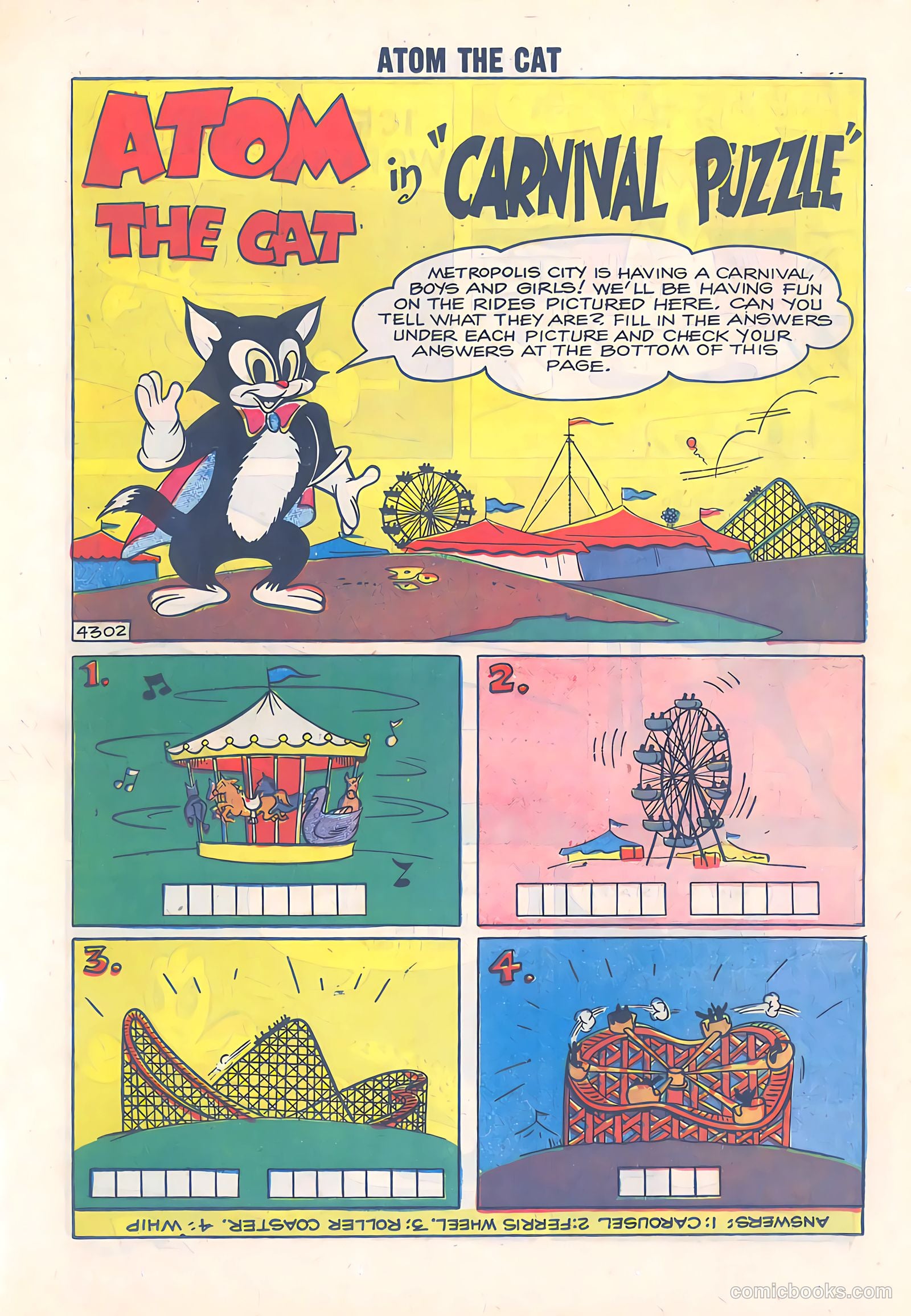 Atom the Cat #16 (1959) — page 14 of 35