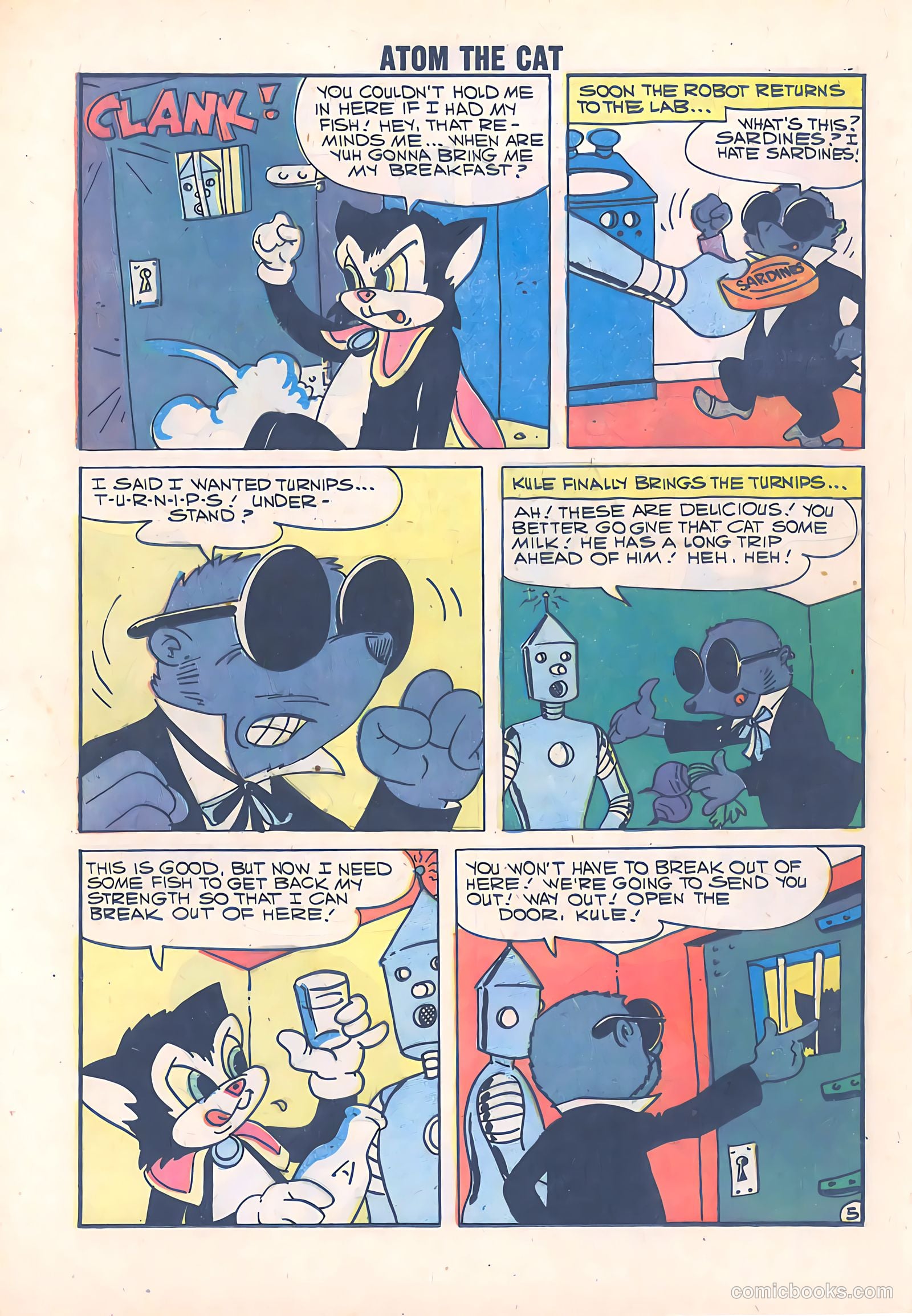 Atom the Cat #16 (1959) — page 19 of 35