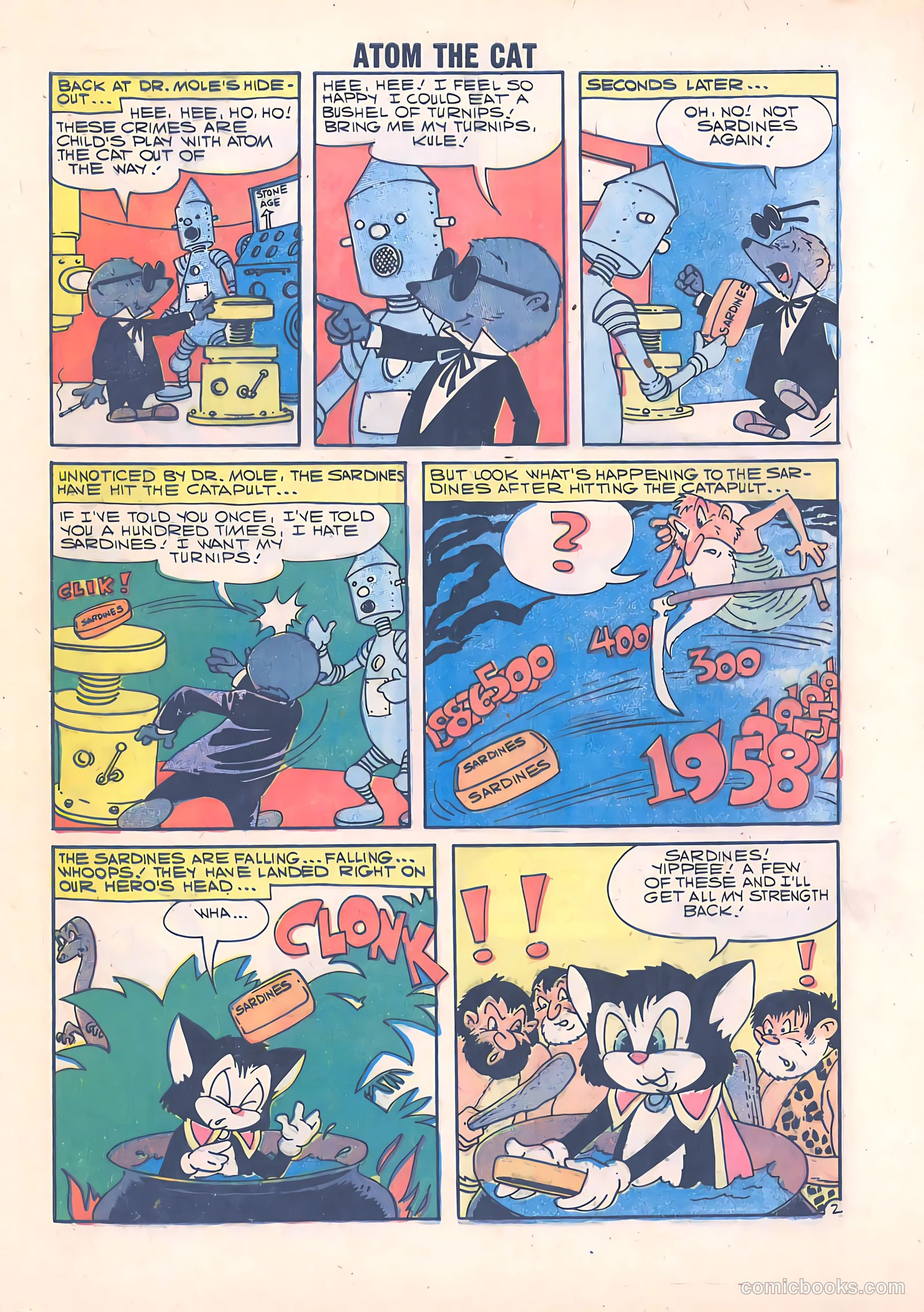Atom the Cat #16 (1959) — page 28 of 35