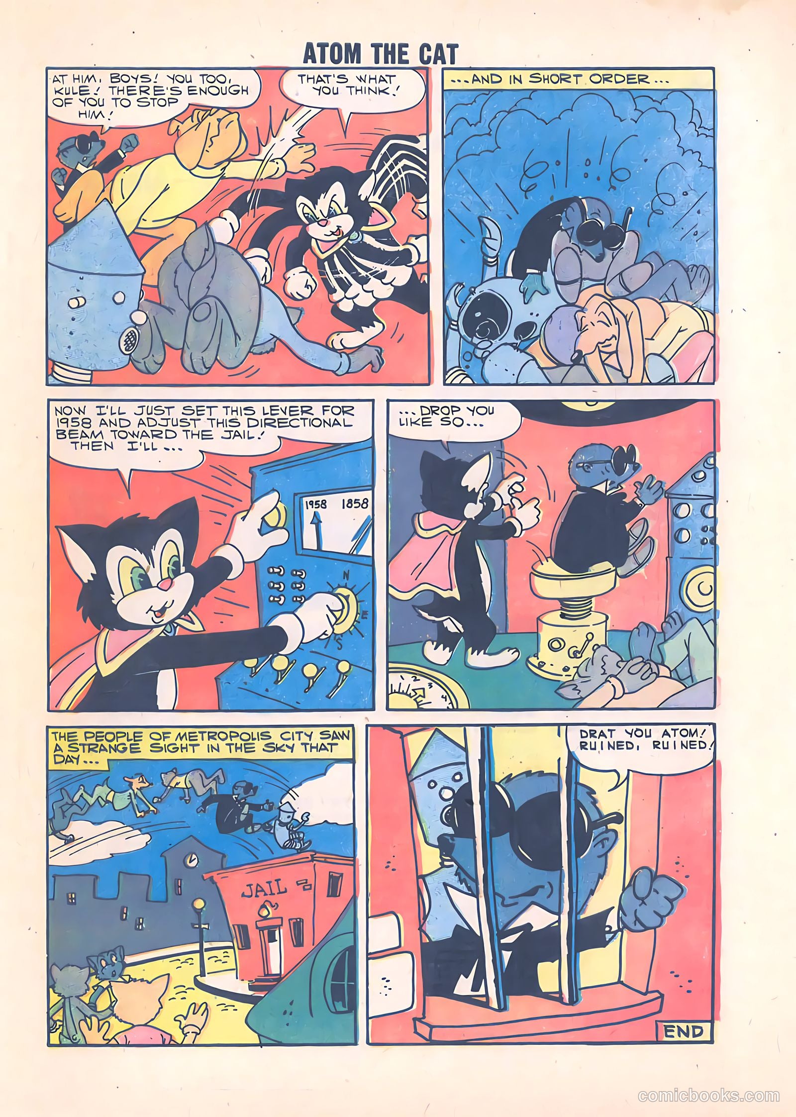 Atom the Cat #16 (1959) — page 32 of 35