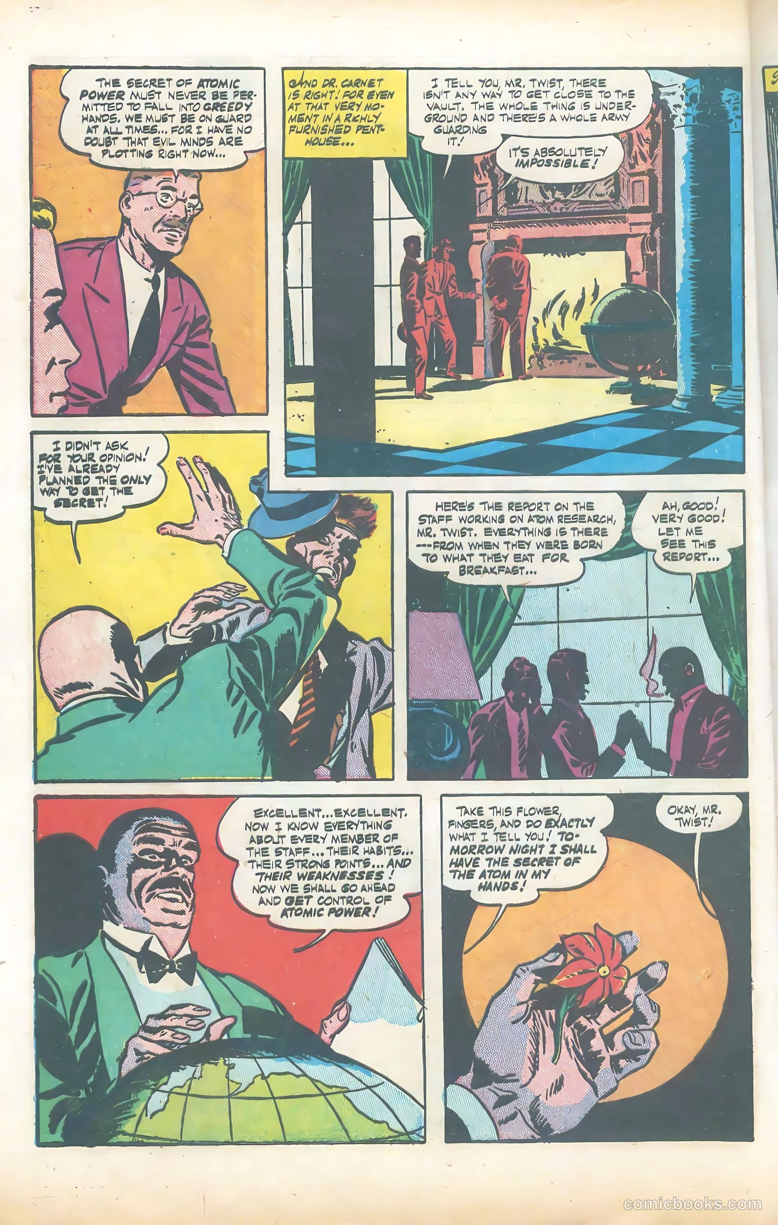 Atoman #1 (1946) — page 8 of 52