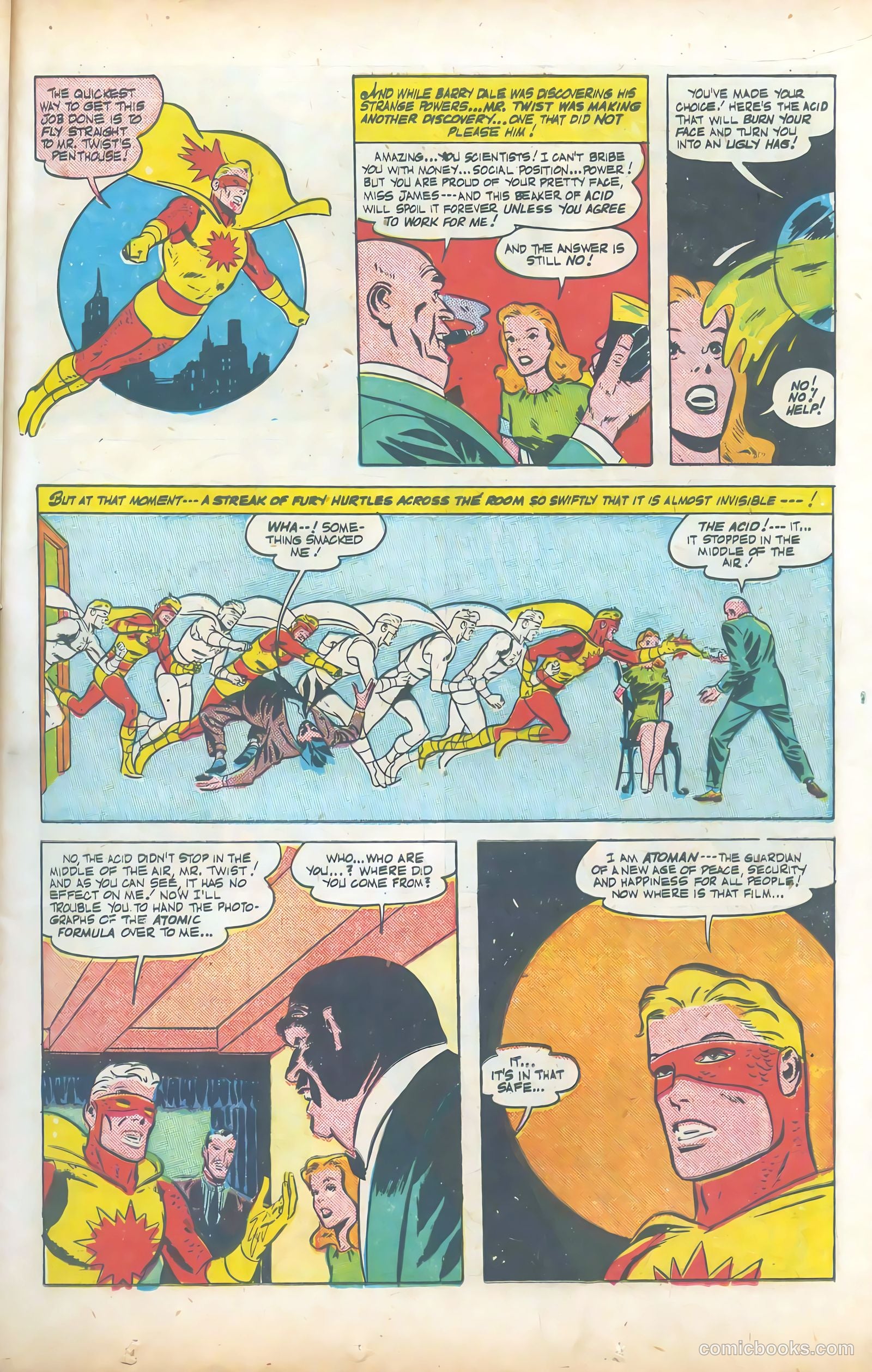 Atoman #1 (1946) — page 15 of 52