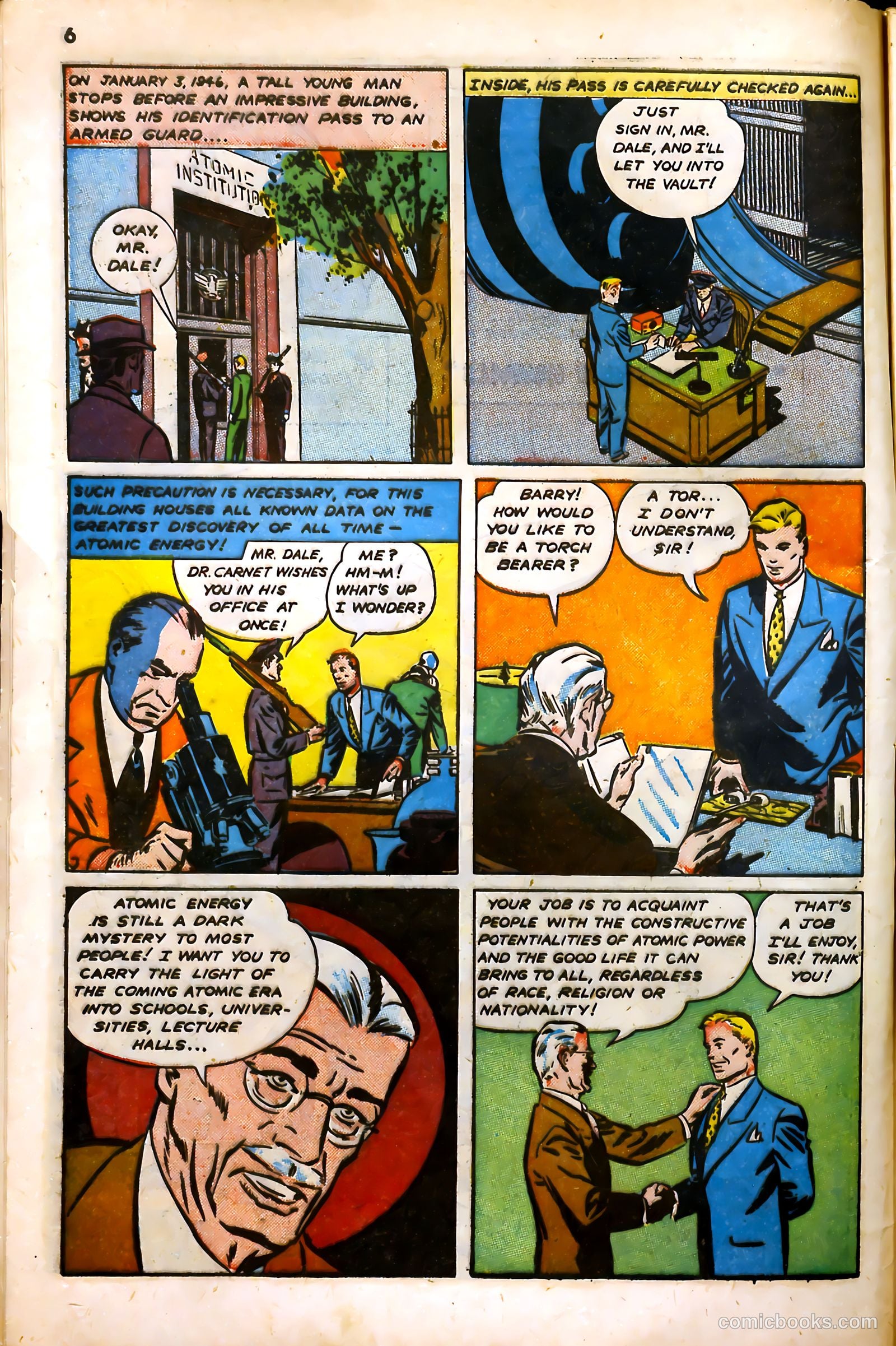 Atoman #2 (1946) — page 6 of 52