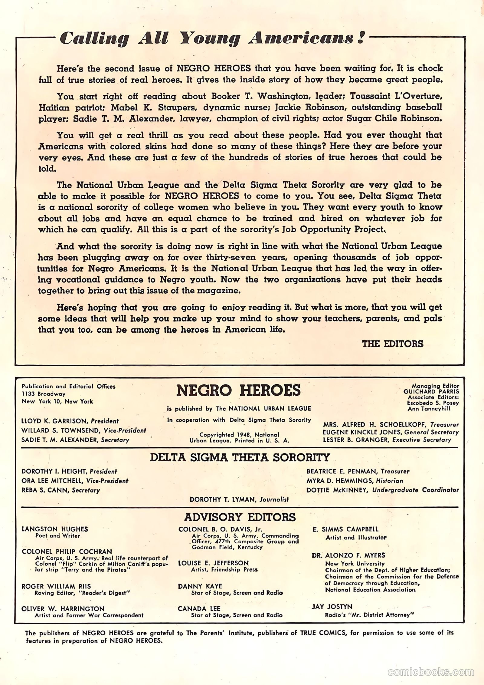 Negro Heroes #1 (1947, Parents' Magazine Press) — page 2 of 7