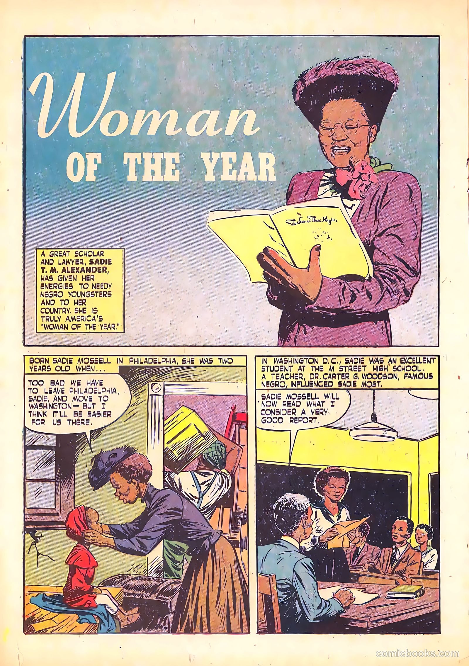 Negro Heroes #1 (1947, Parents' Magazine Press) — page 3 of 7