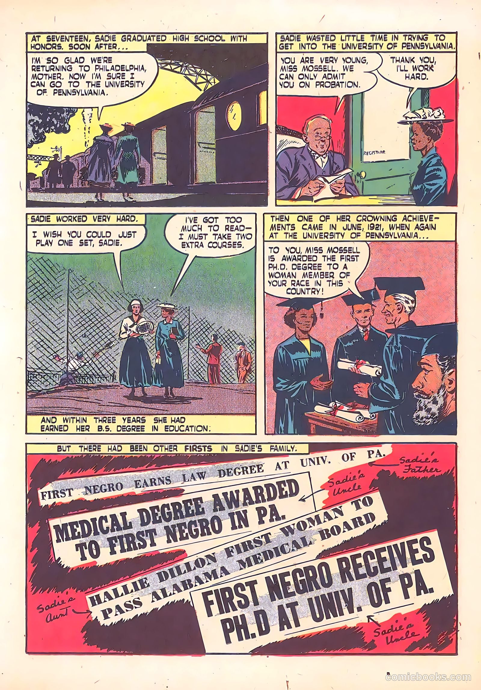 Negro Heroes #1 (1947, Parents' Magazine Press) — page 4 of 7