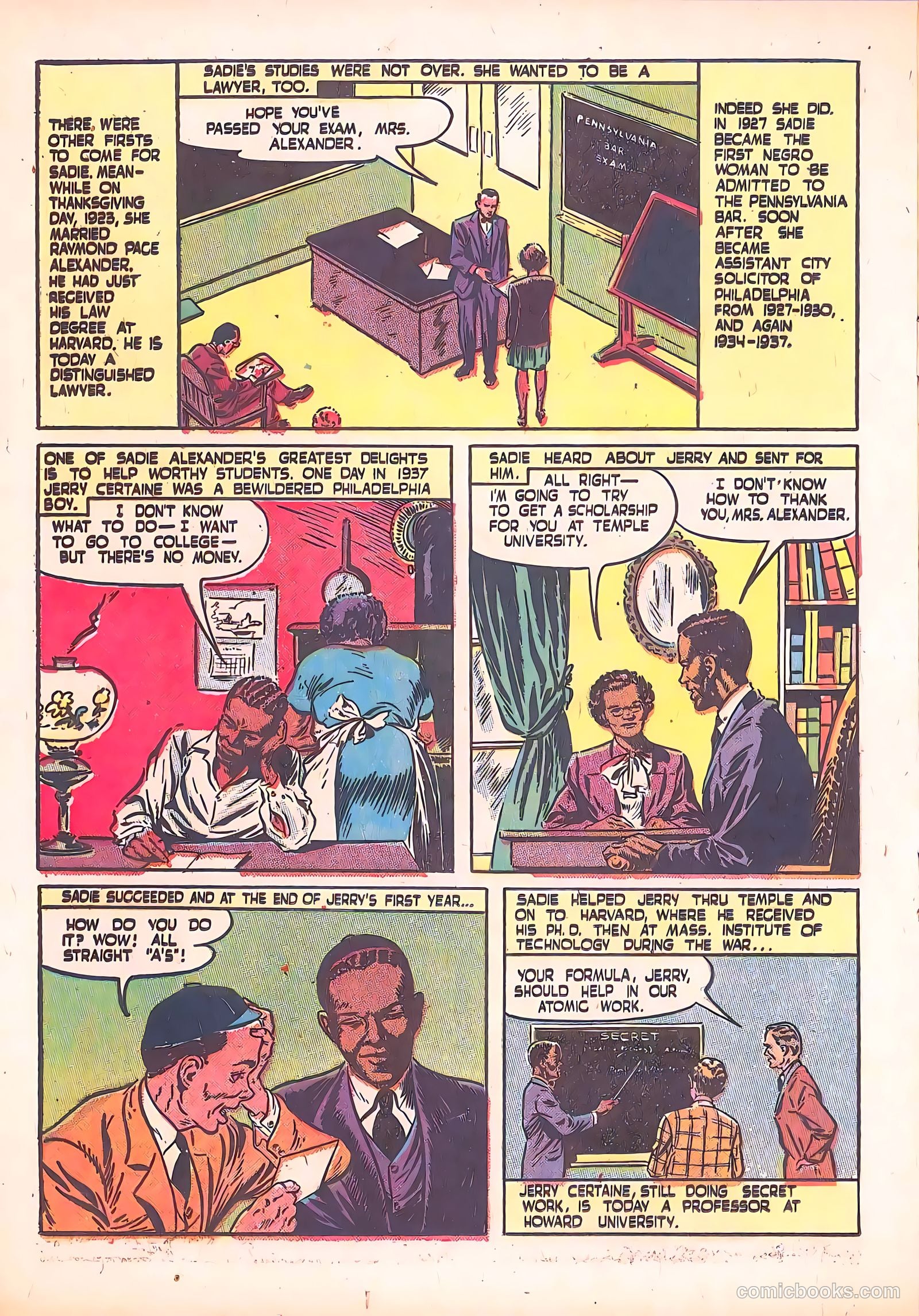 Negro Heroes #1 (1947, Parents' Magazine Press) — page 5 of 7