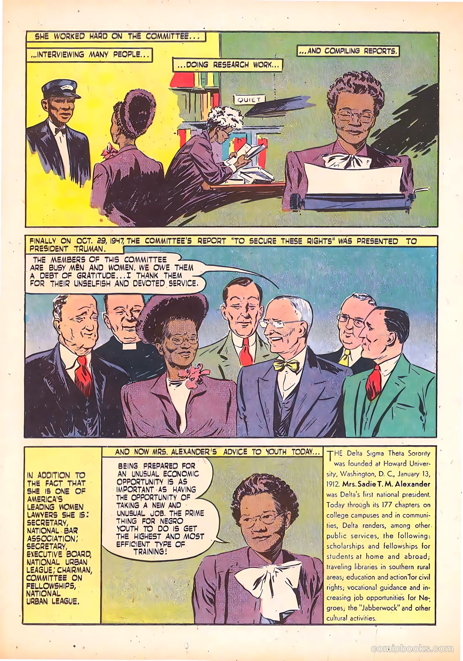 Negro Heroes #1 (1947, Parents' Magazine Press) — page 7 of 7