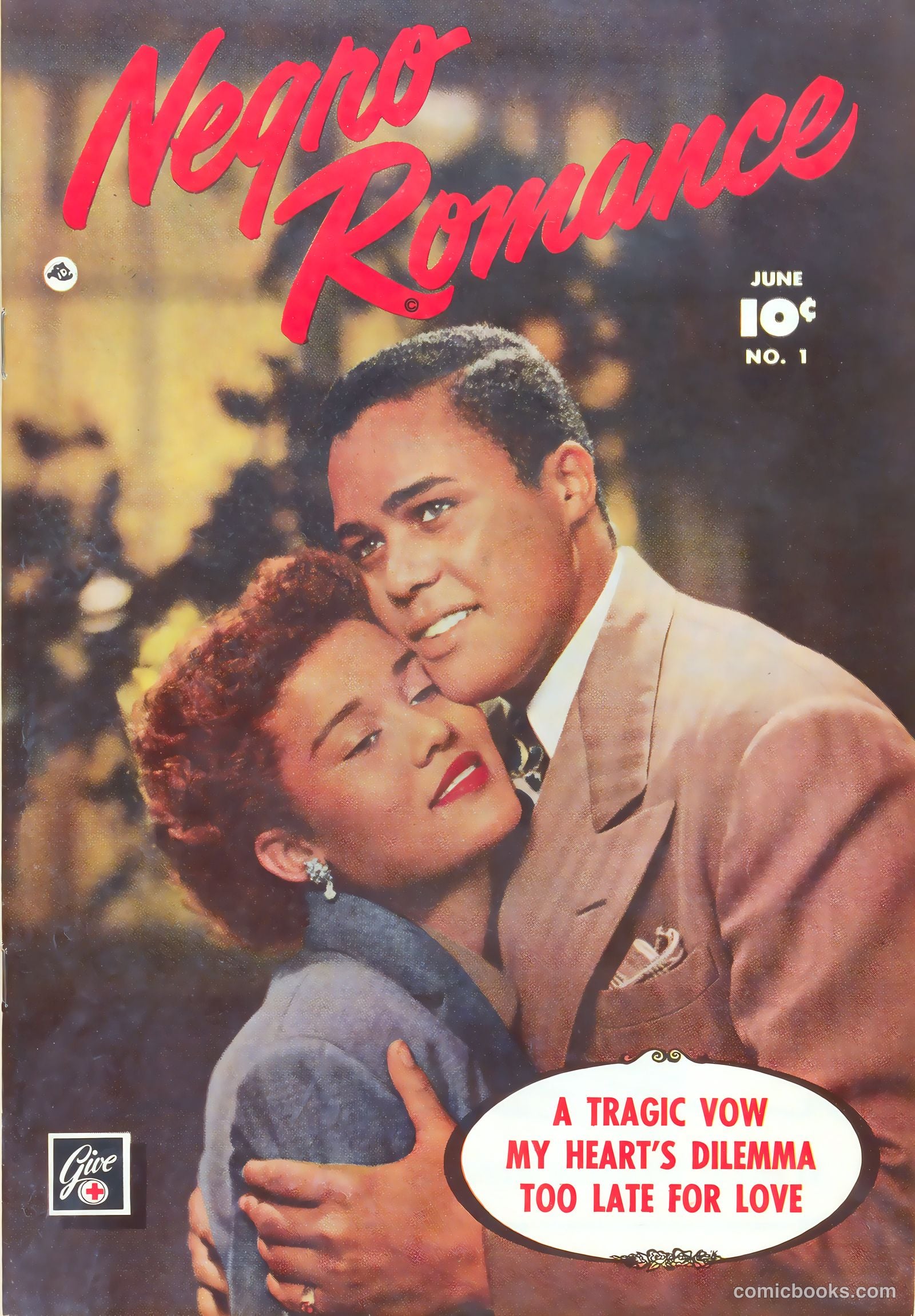 Negro Romance #1 cover