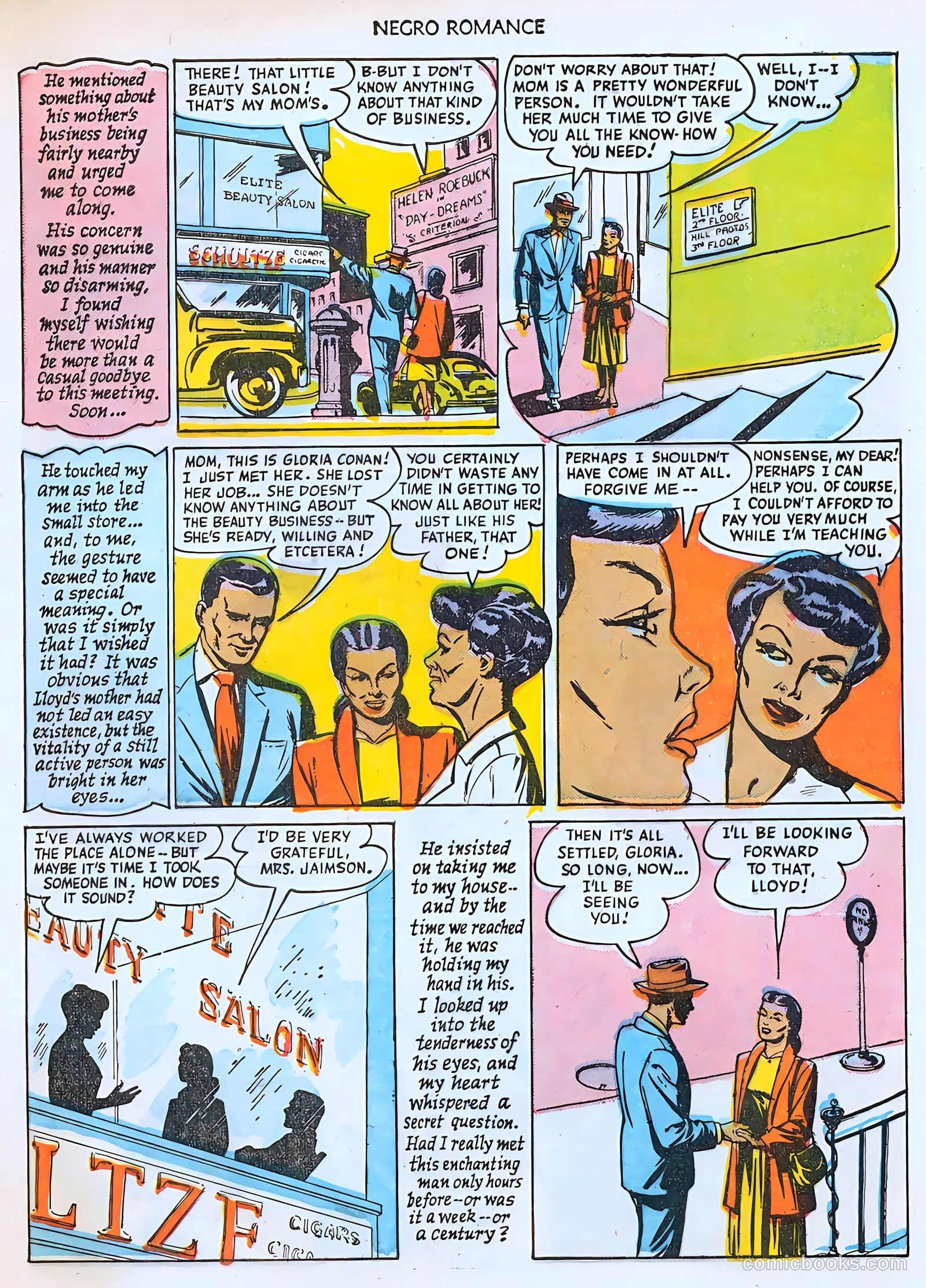 Negro Romance #2 (1950) — page 3 of 34