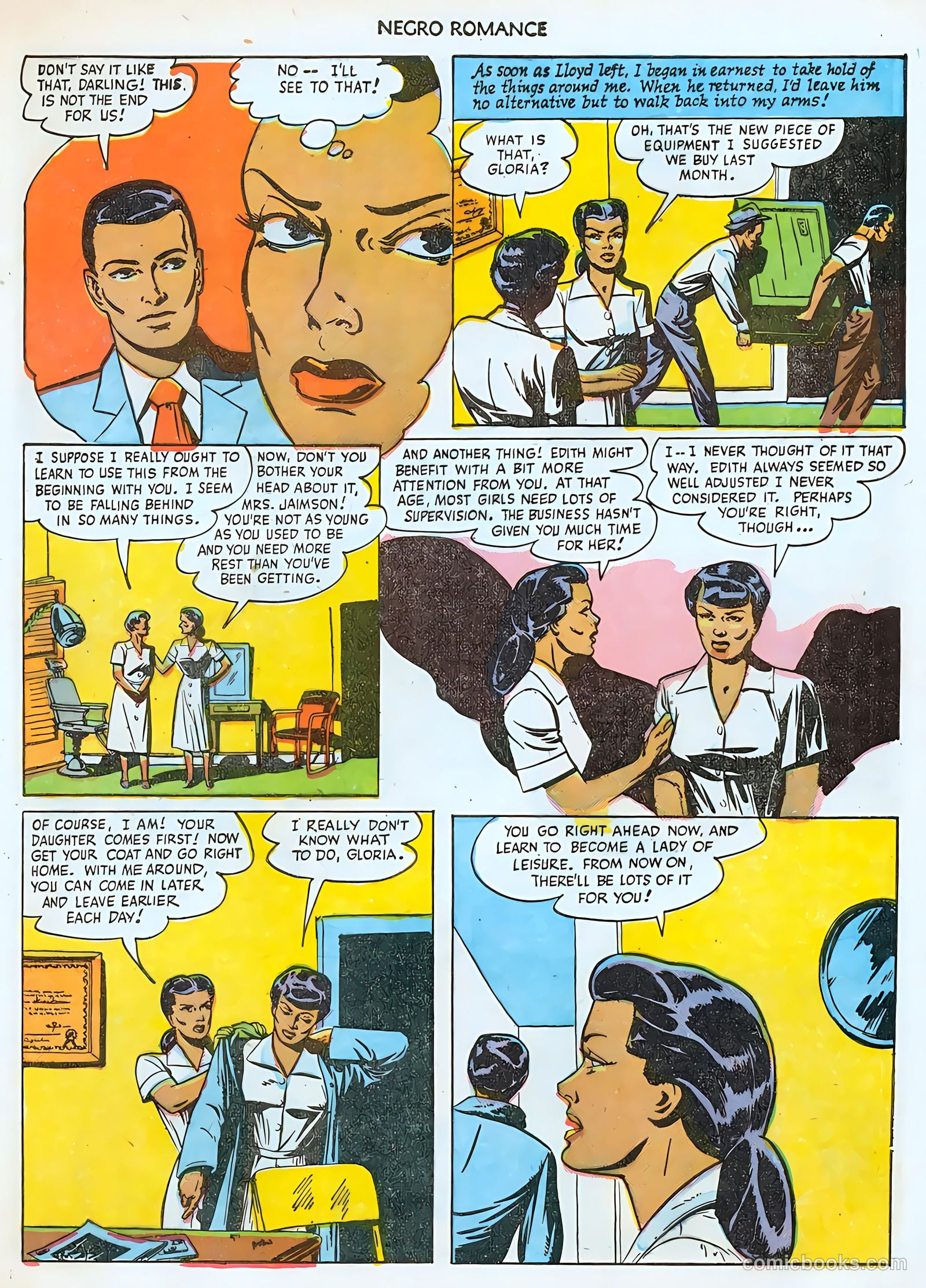 Negro Romance #2 (1950) — page 7 of 34