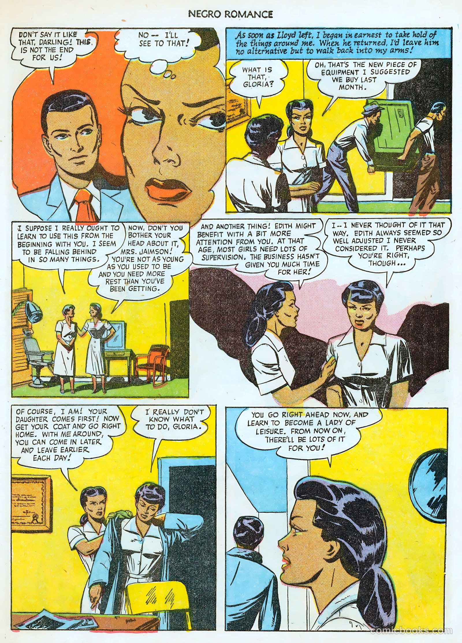 Negro Romance #2 (1950) — page 9 of 34