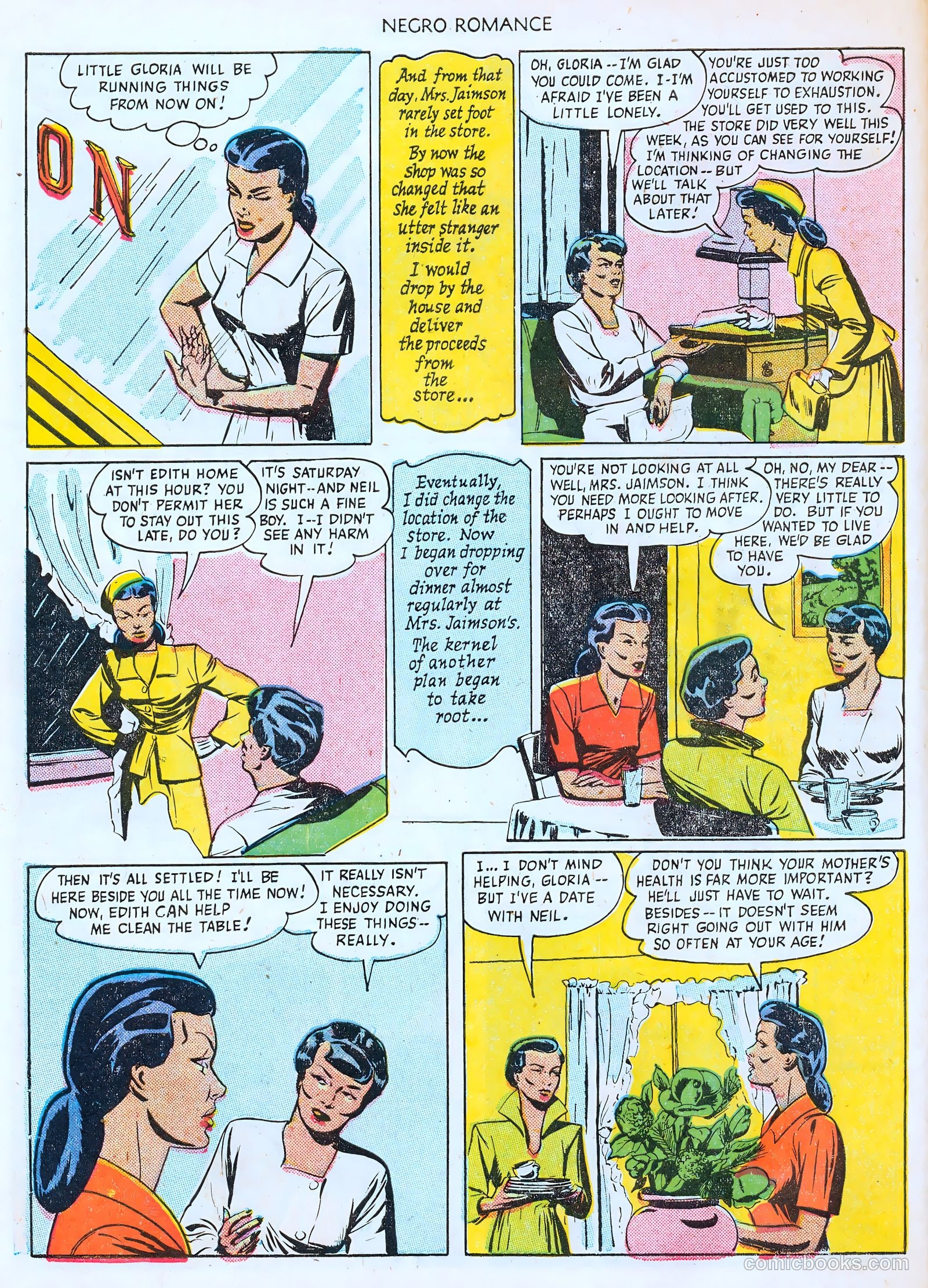 Negro Romance #2 (1950) — page 10 of 34