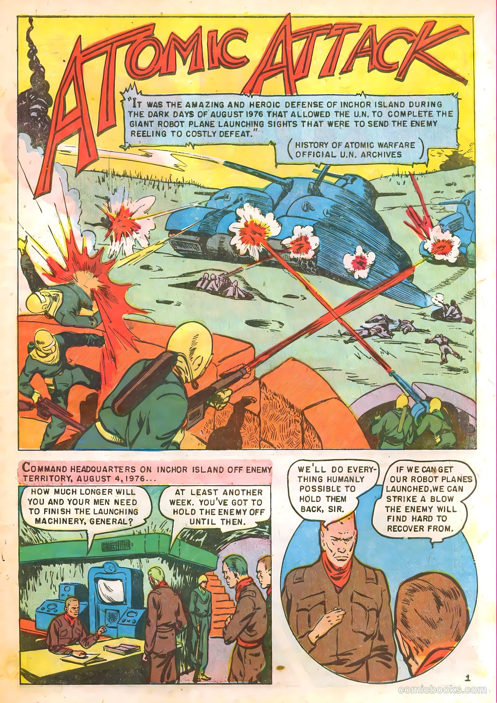 Atomic Attack #6 (1953) — page 3