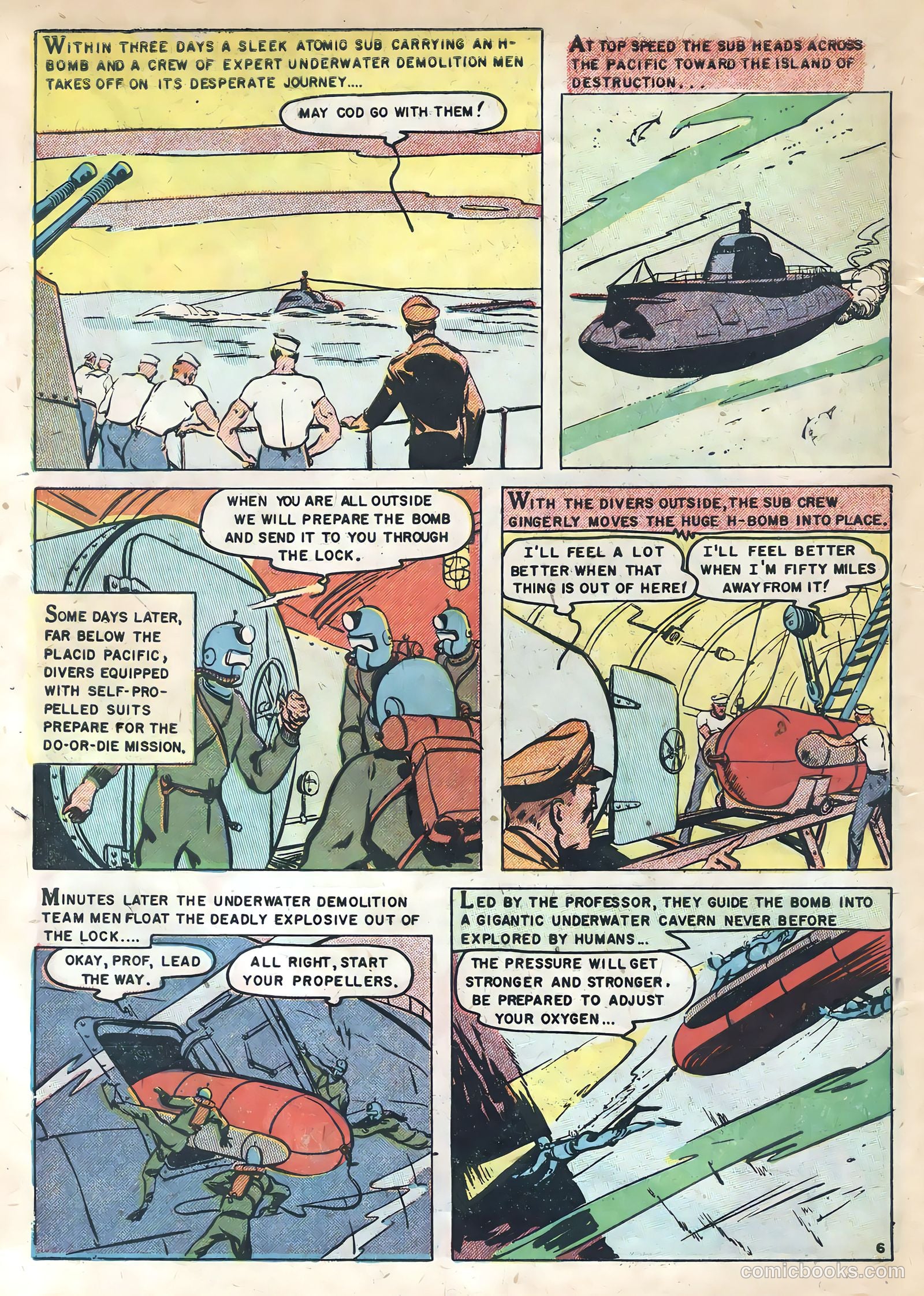 Atomic Attack #8 (1958) — page 8