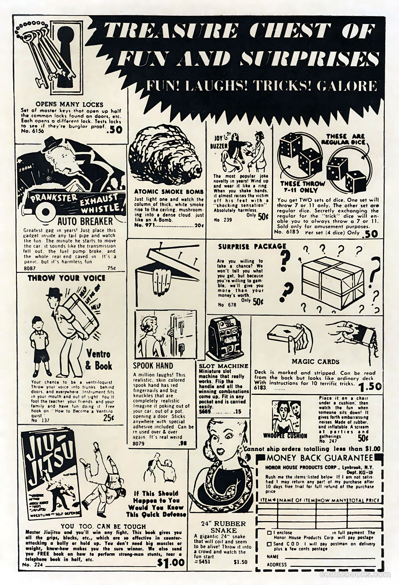 Atomic Bunny #17 (1959) — page 35 of 35