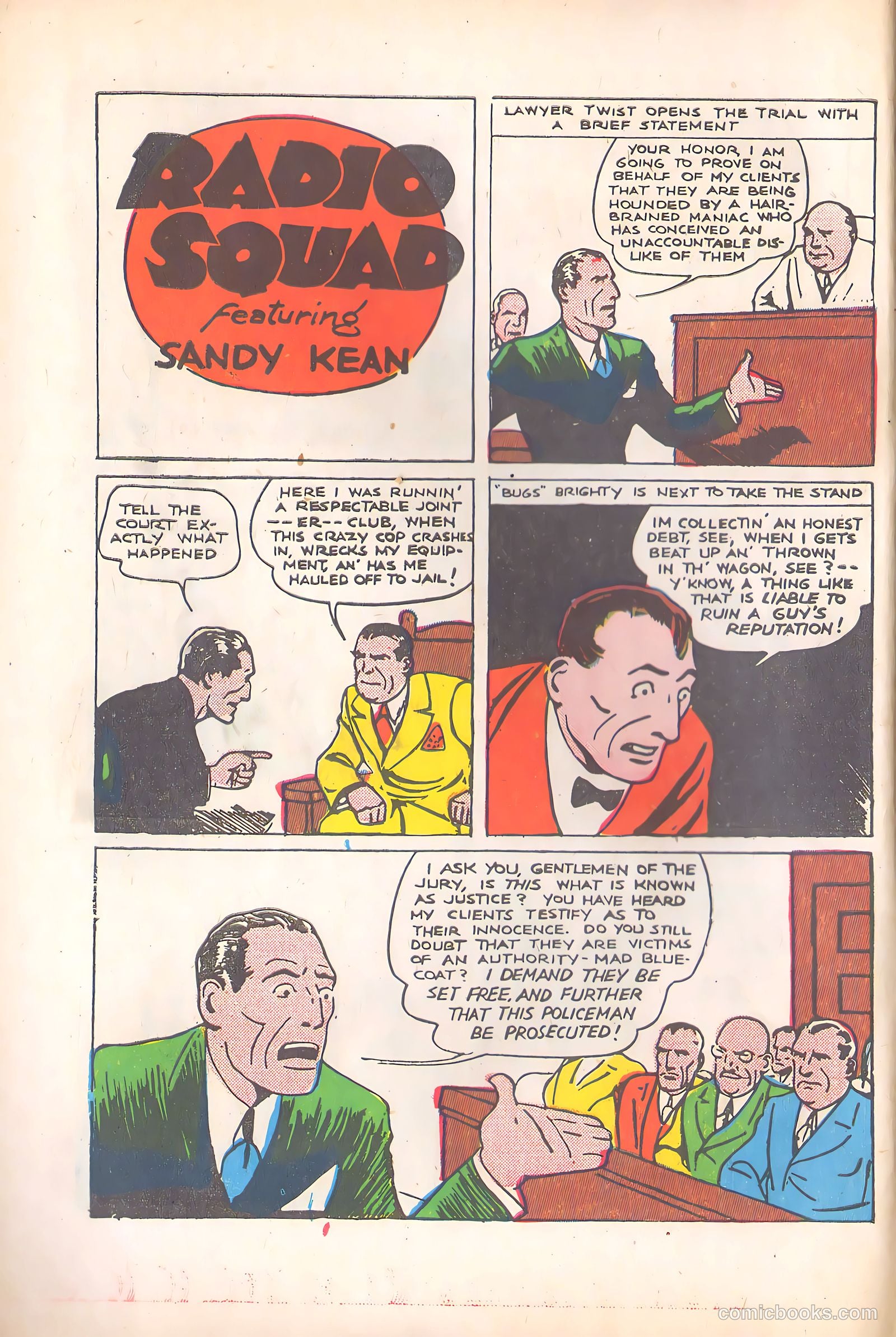 Atomic Comics #1 (1946) — page 8