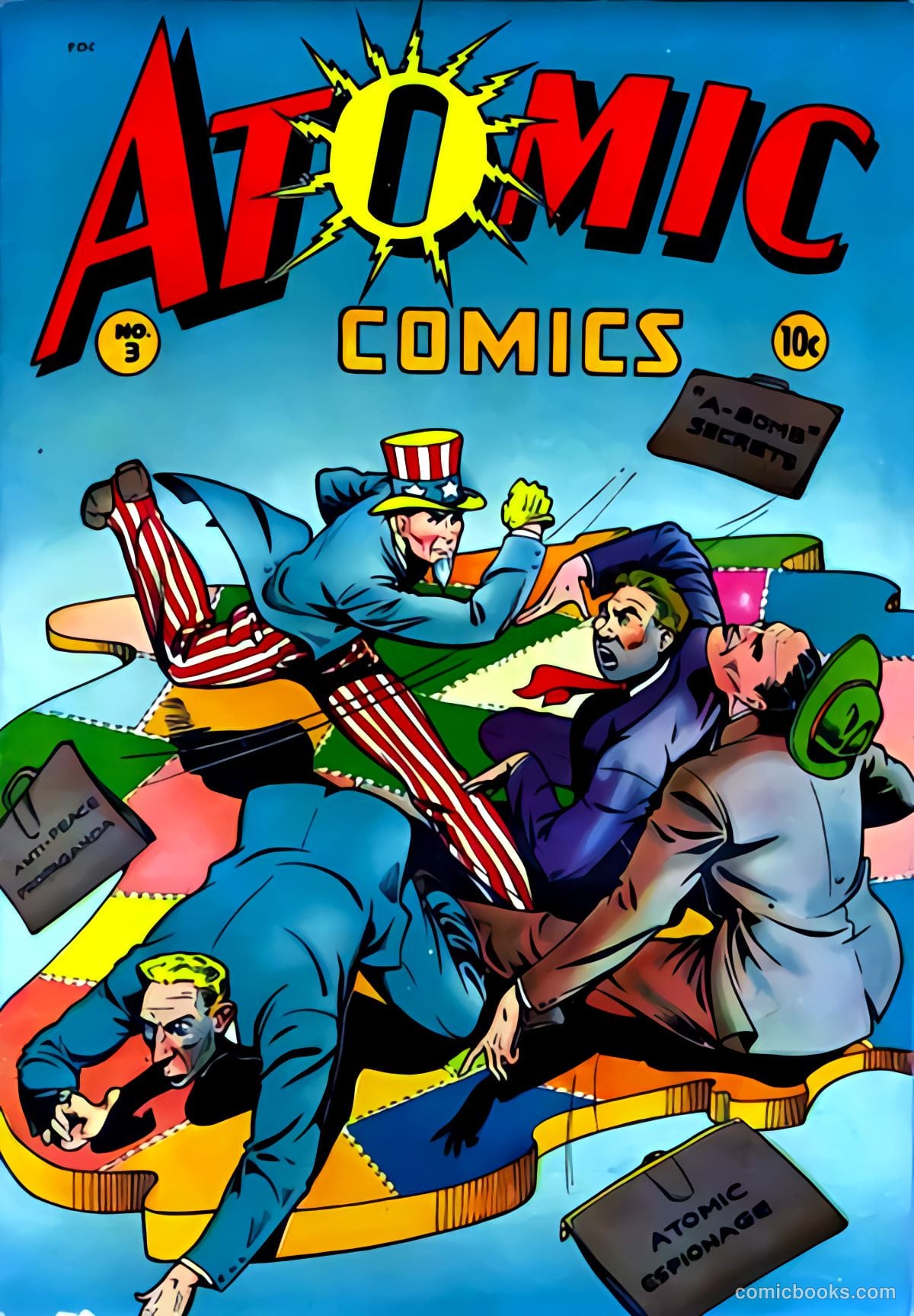 Atomic Comics #3 cover