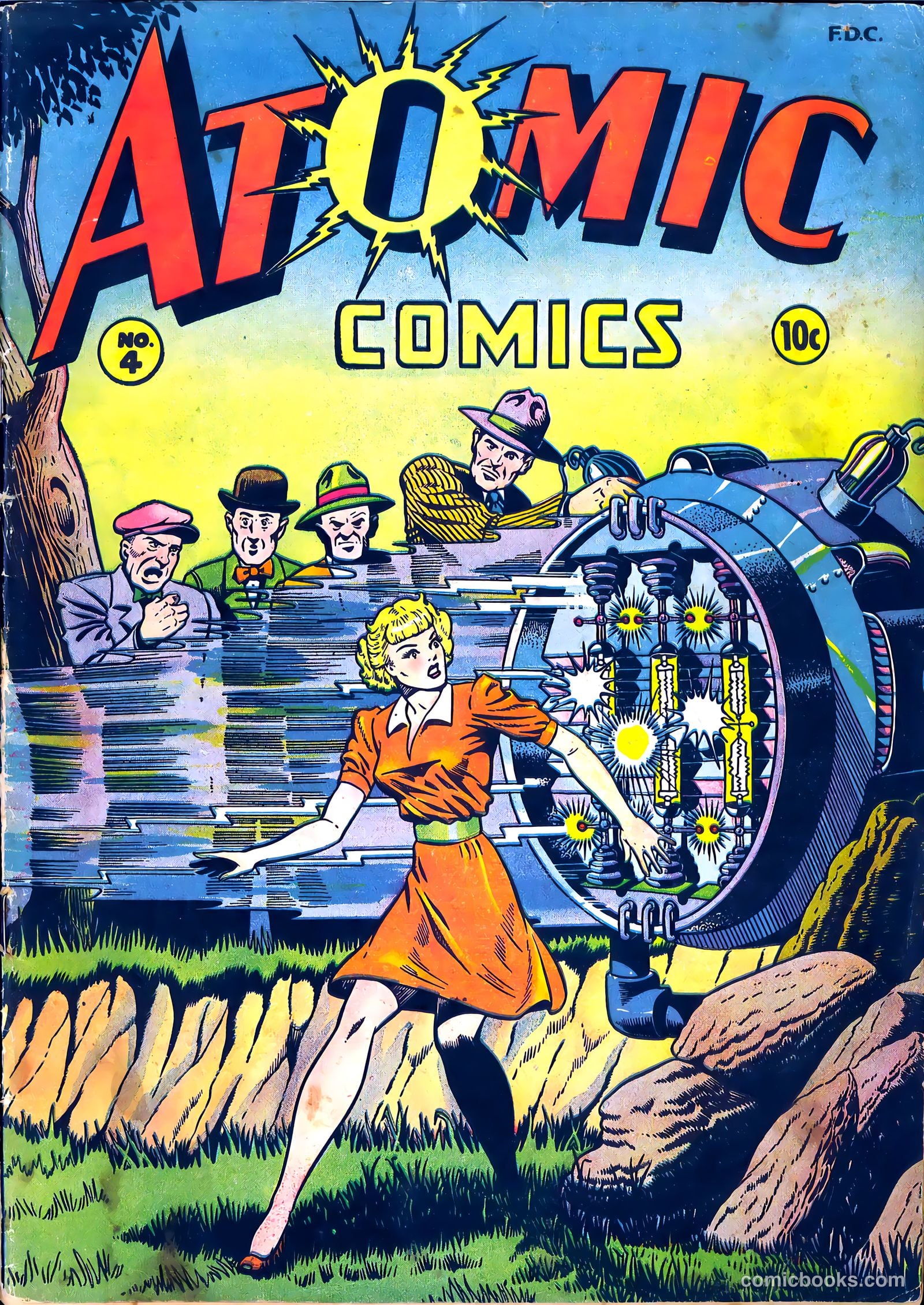 Atomic Comics #4 (1946) — page 1