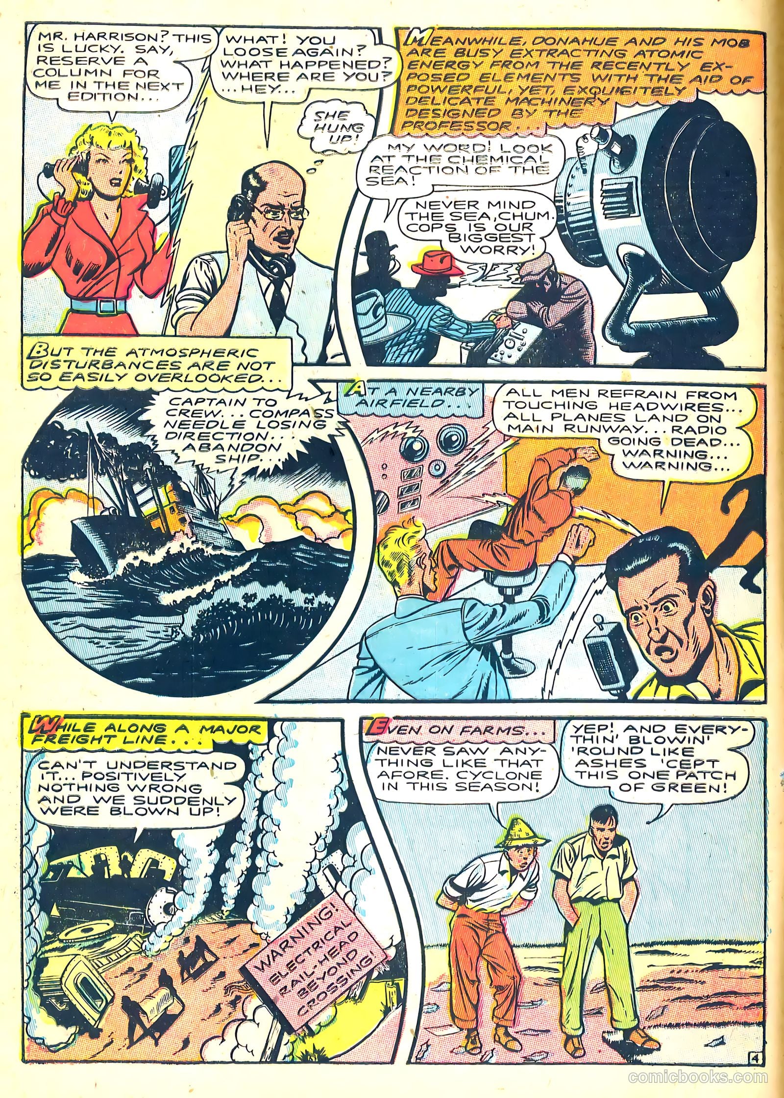 Atomic Comics #4 (1946) — page 6