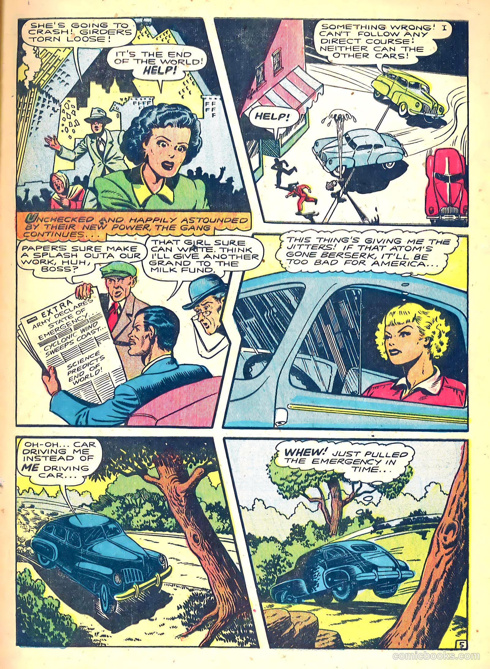 Atomic Comics #4 (1946) — page 7