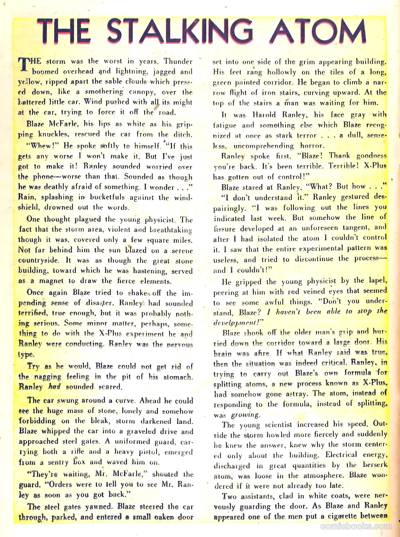 Atomic Comics #4 (1946) — page 28