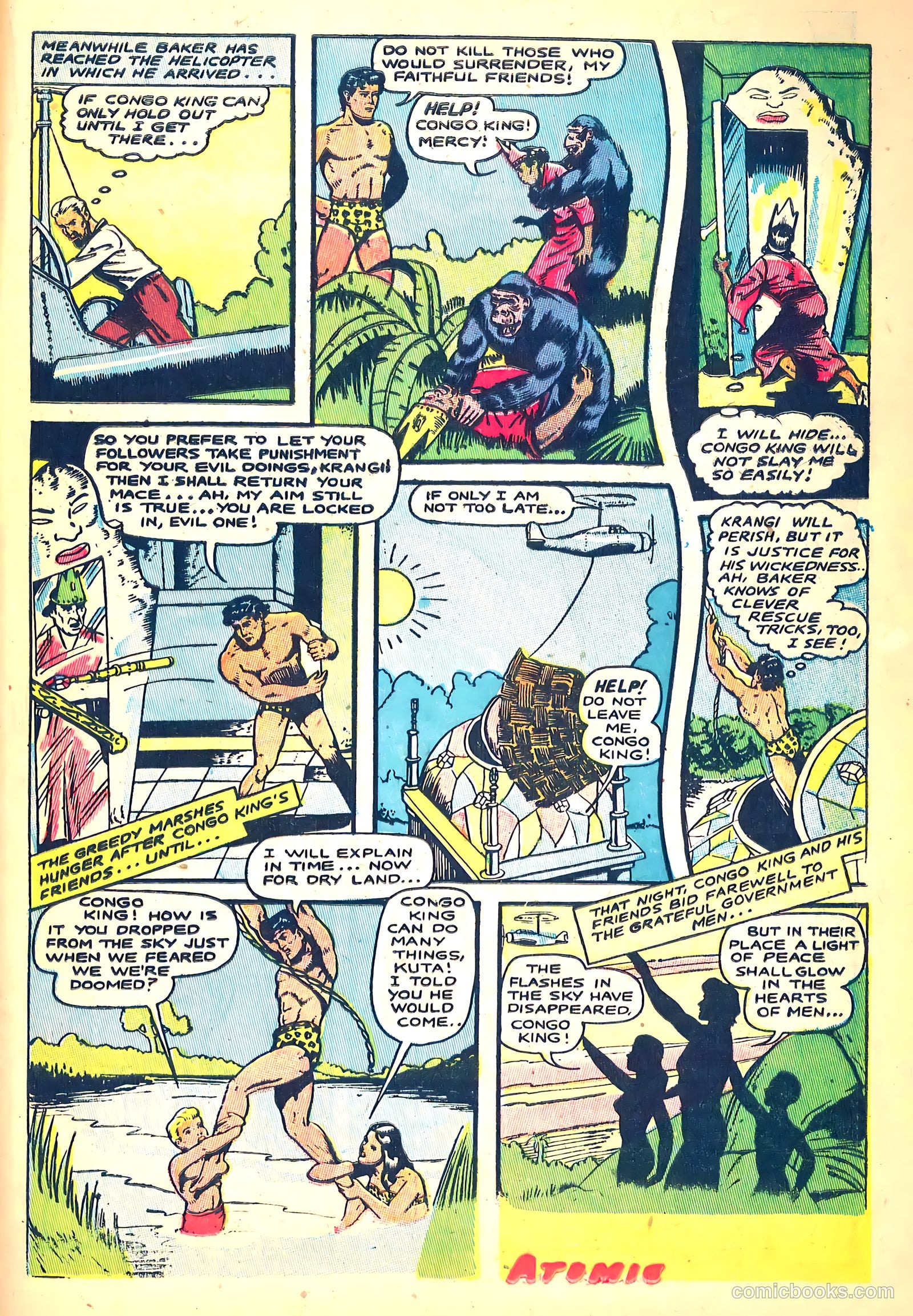 Atomic Comics #4 (1946) — page 35