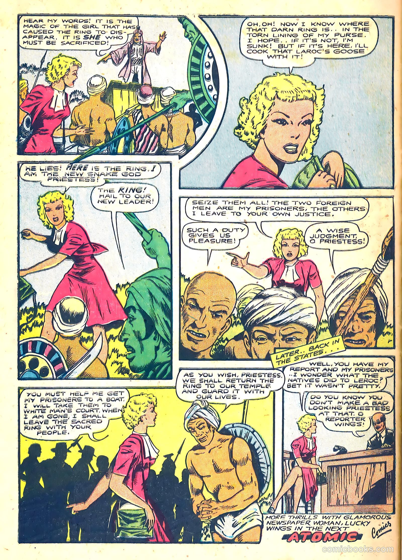 Atomic Comics #4 (1946) — page 50