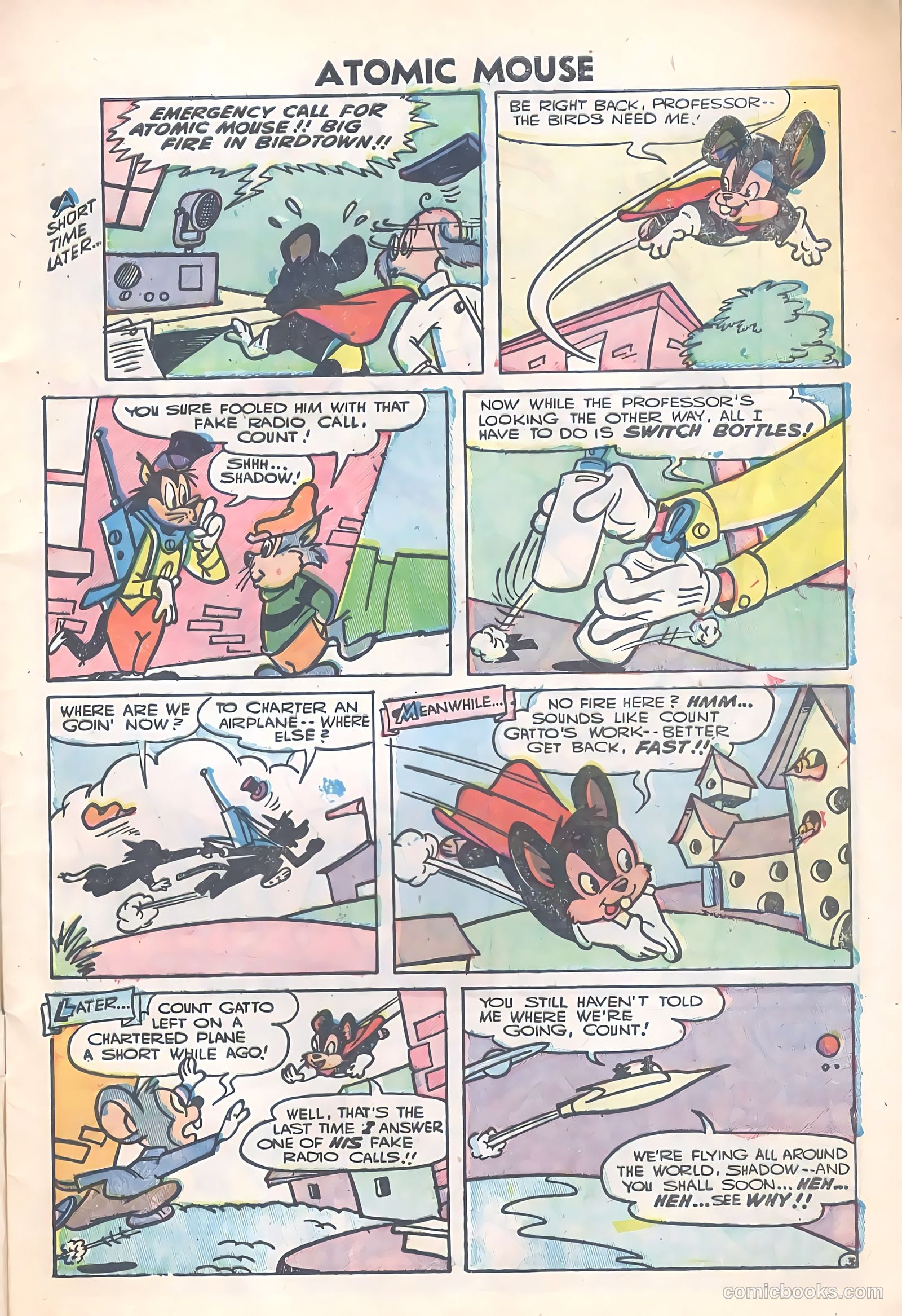 Atomic Mouse #16 (1955) — page 5 of 36