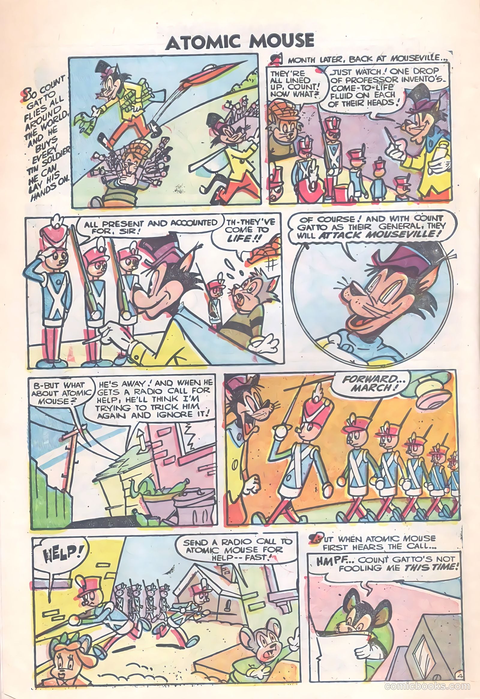 Atomic Mouse #16 (1955) — page 6 of 36