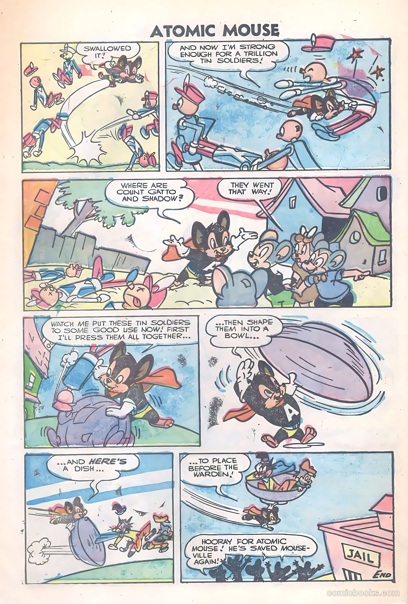 Atomic Mouse #16 (1955) — page 8 of 36