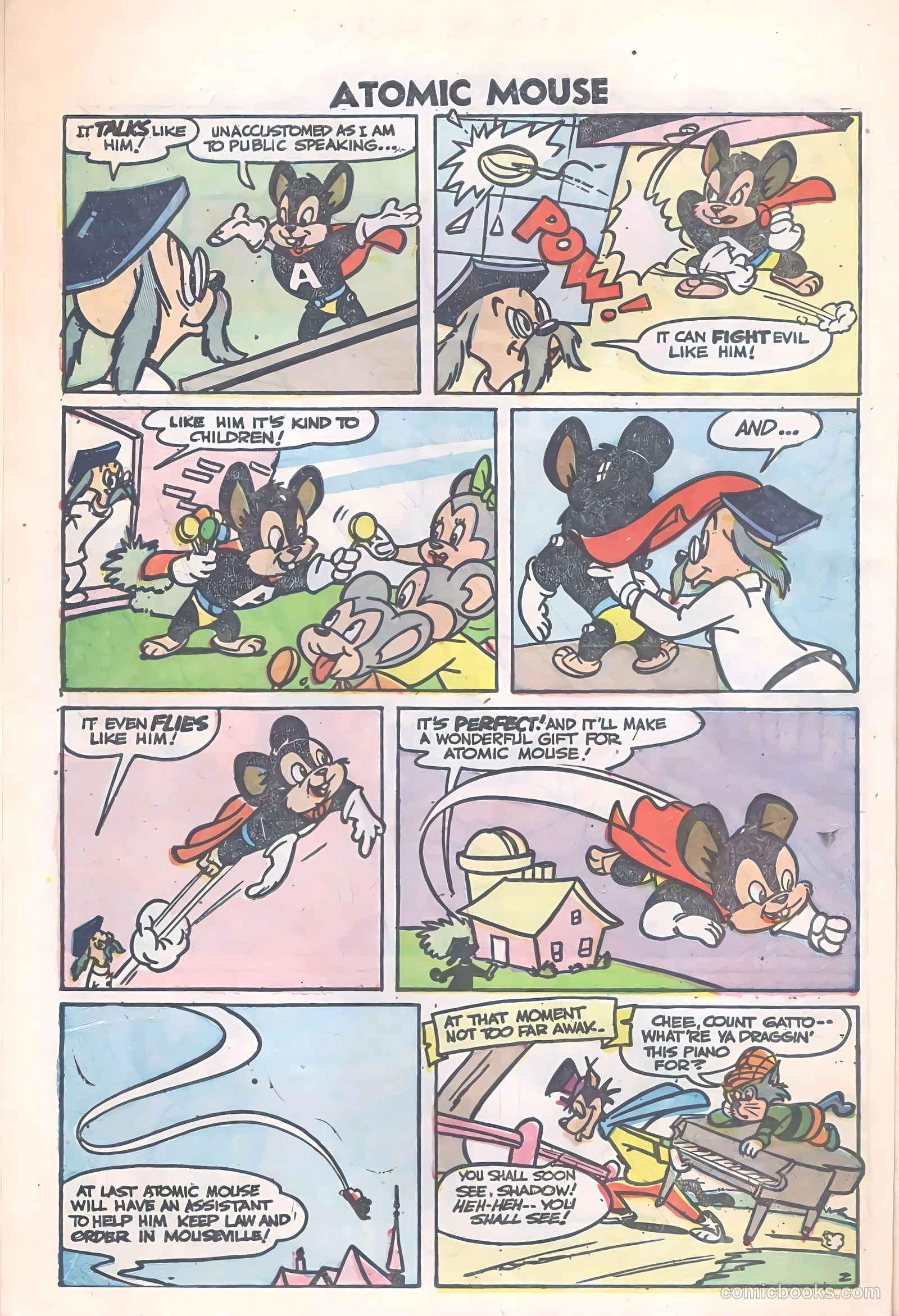 Atomic Mouse #16 (1955) — page 10 of 36