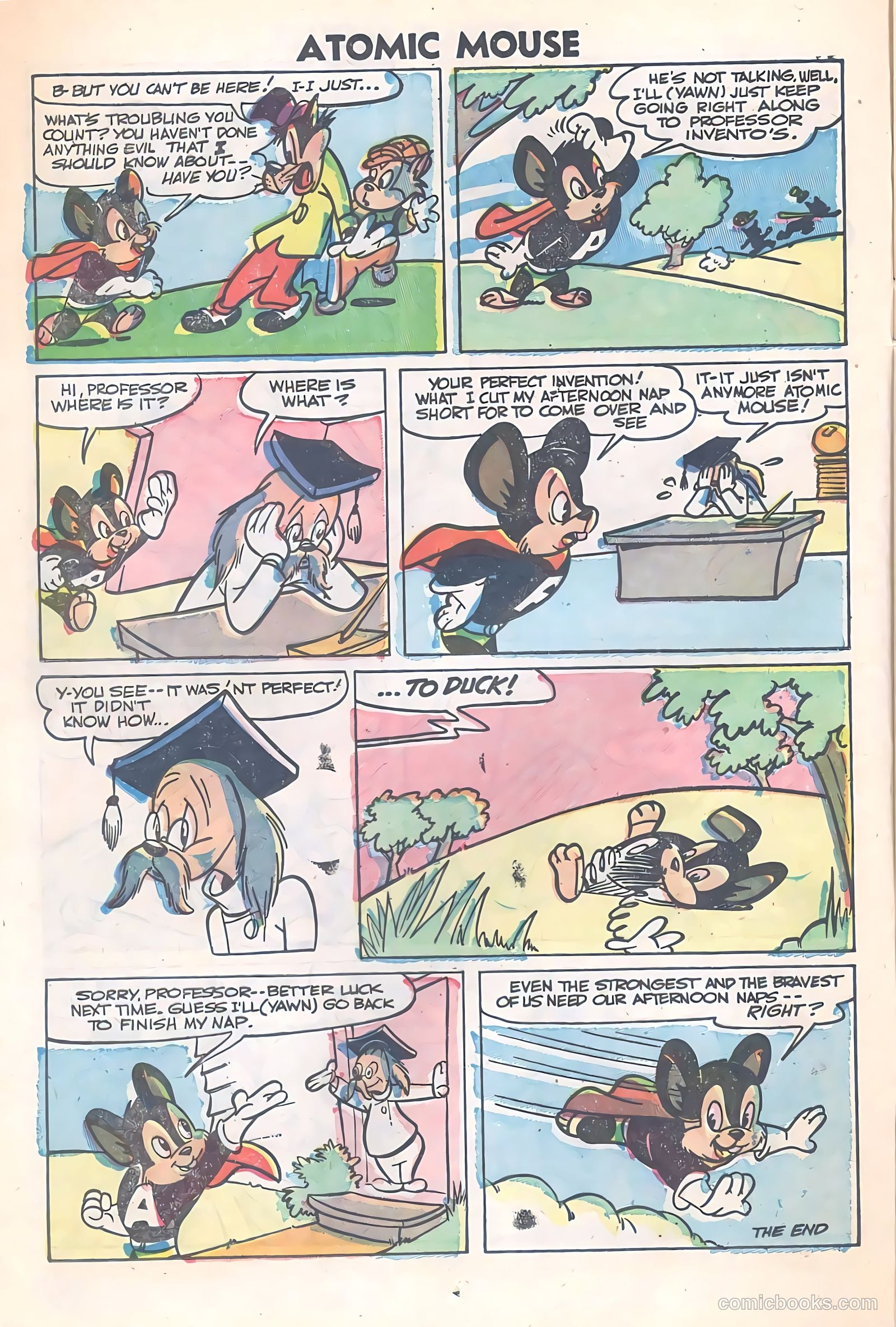 Atomic Mouse #16 (1955) — page 12 of 36