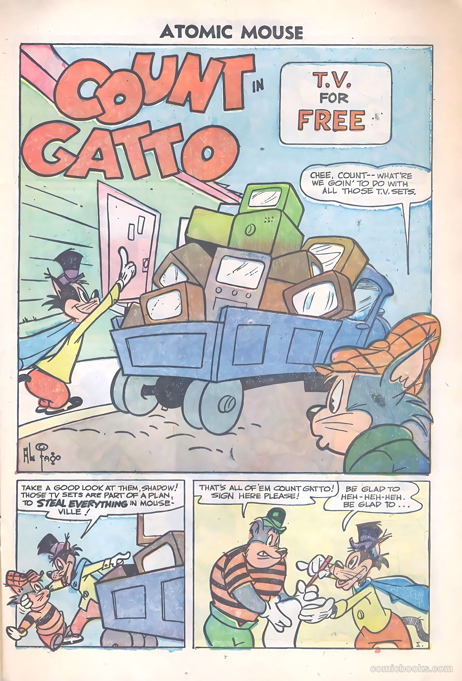 Atomic Mouse #16 (1955) — page 13 of 36