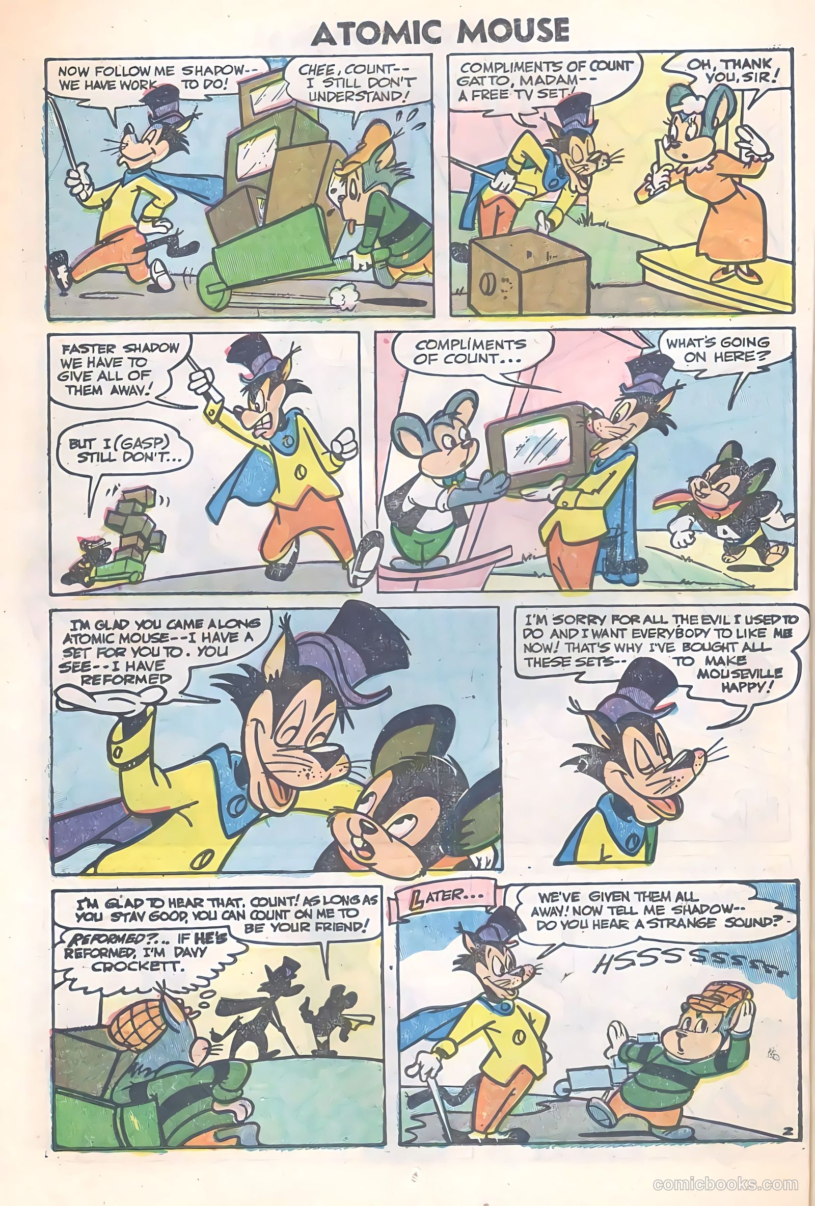 Atomic Mouse #16 (1955) — page 14 of 36