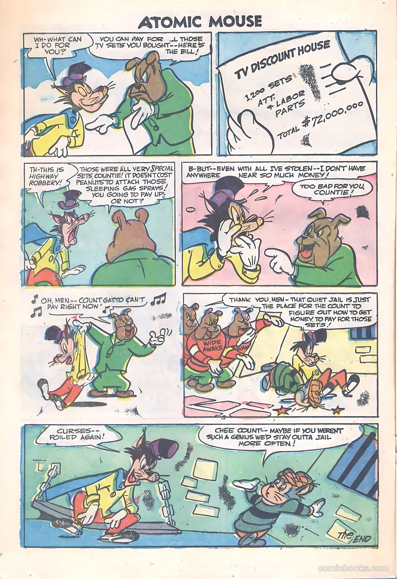 Atomic Mouse #16 (1955) — page 16 of 36