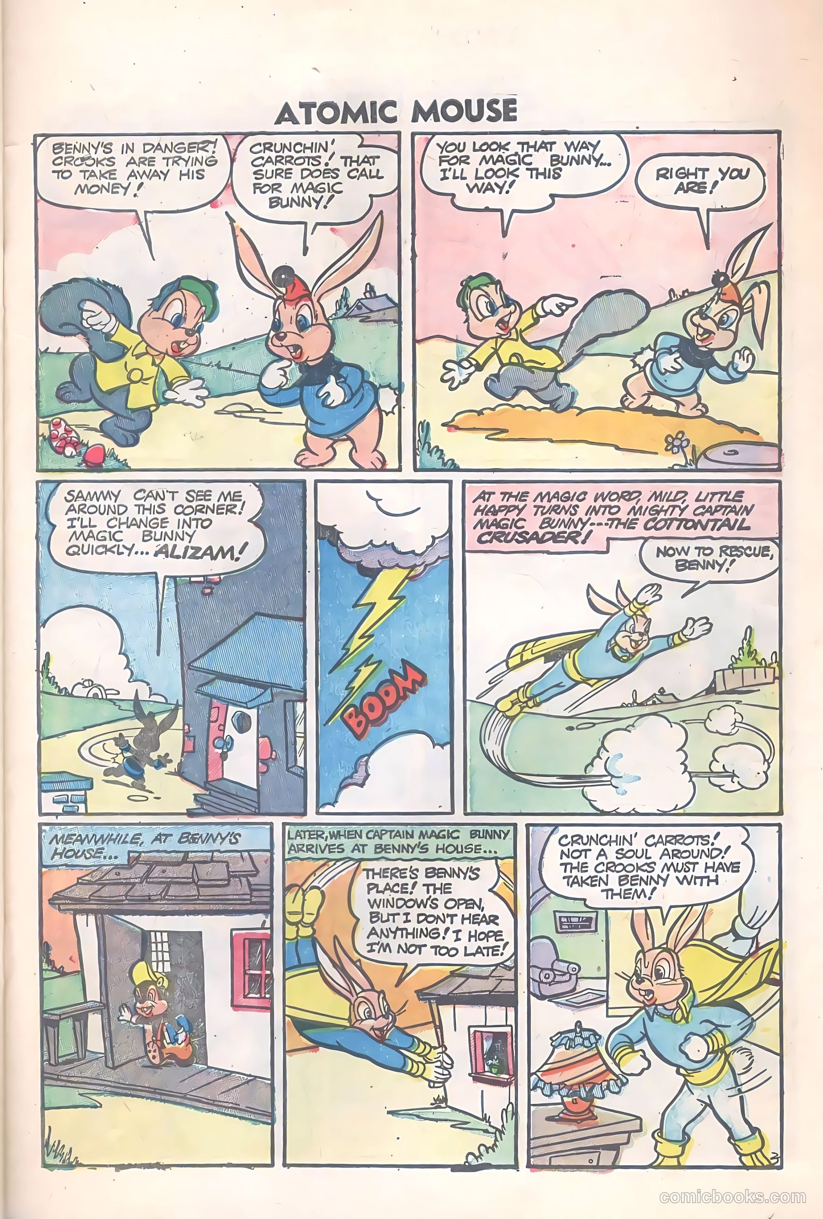 Atomic Mouse #16 (1955) — page 27 of 36