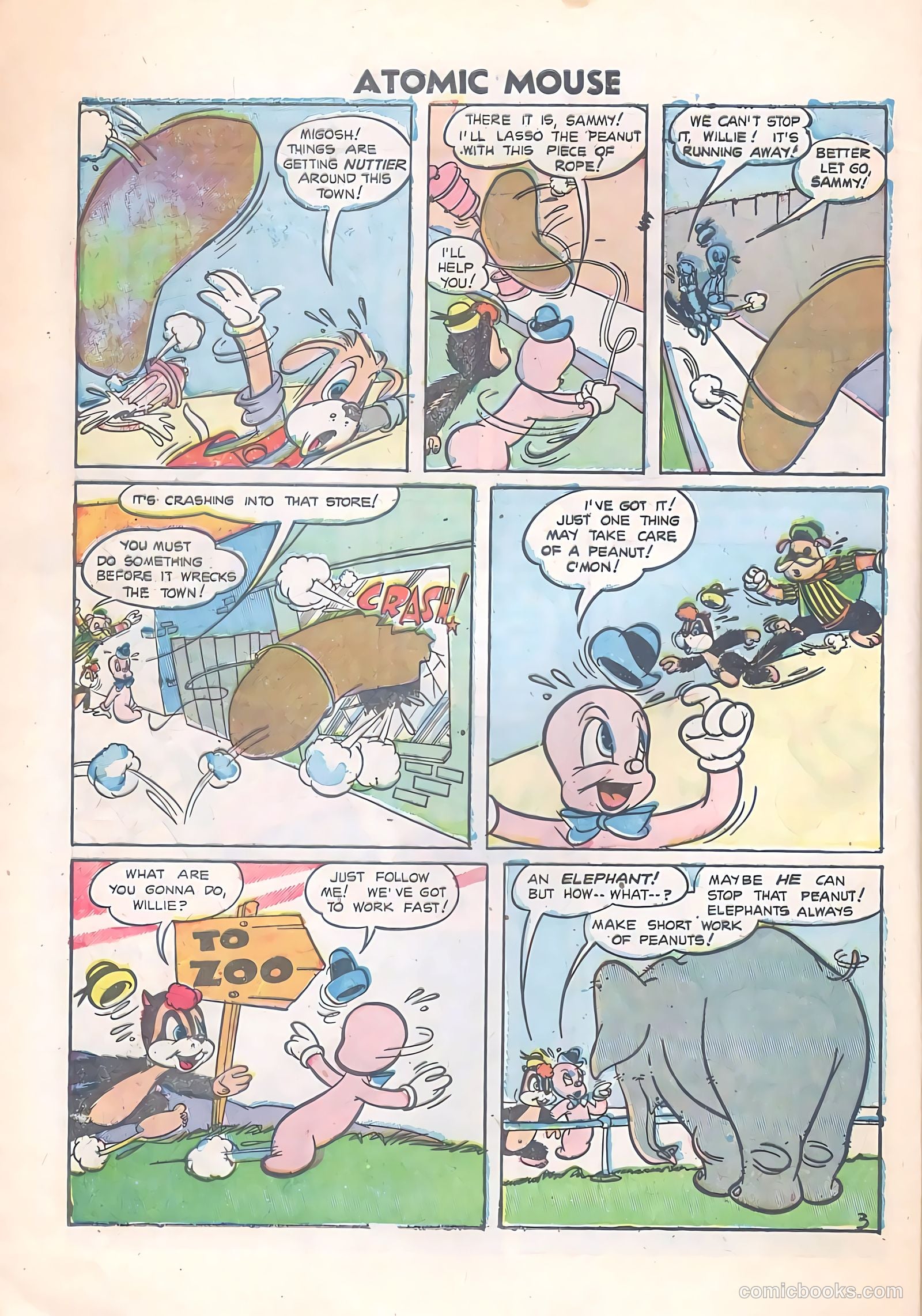 Atomic Mouse #16 (1955) — page 32 of 36