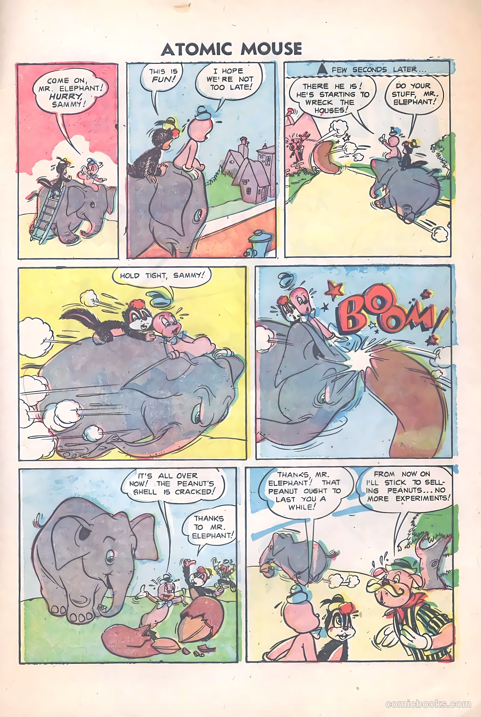 Atomic Mouse #16 (1955) — page 33 of 36
