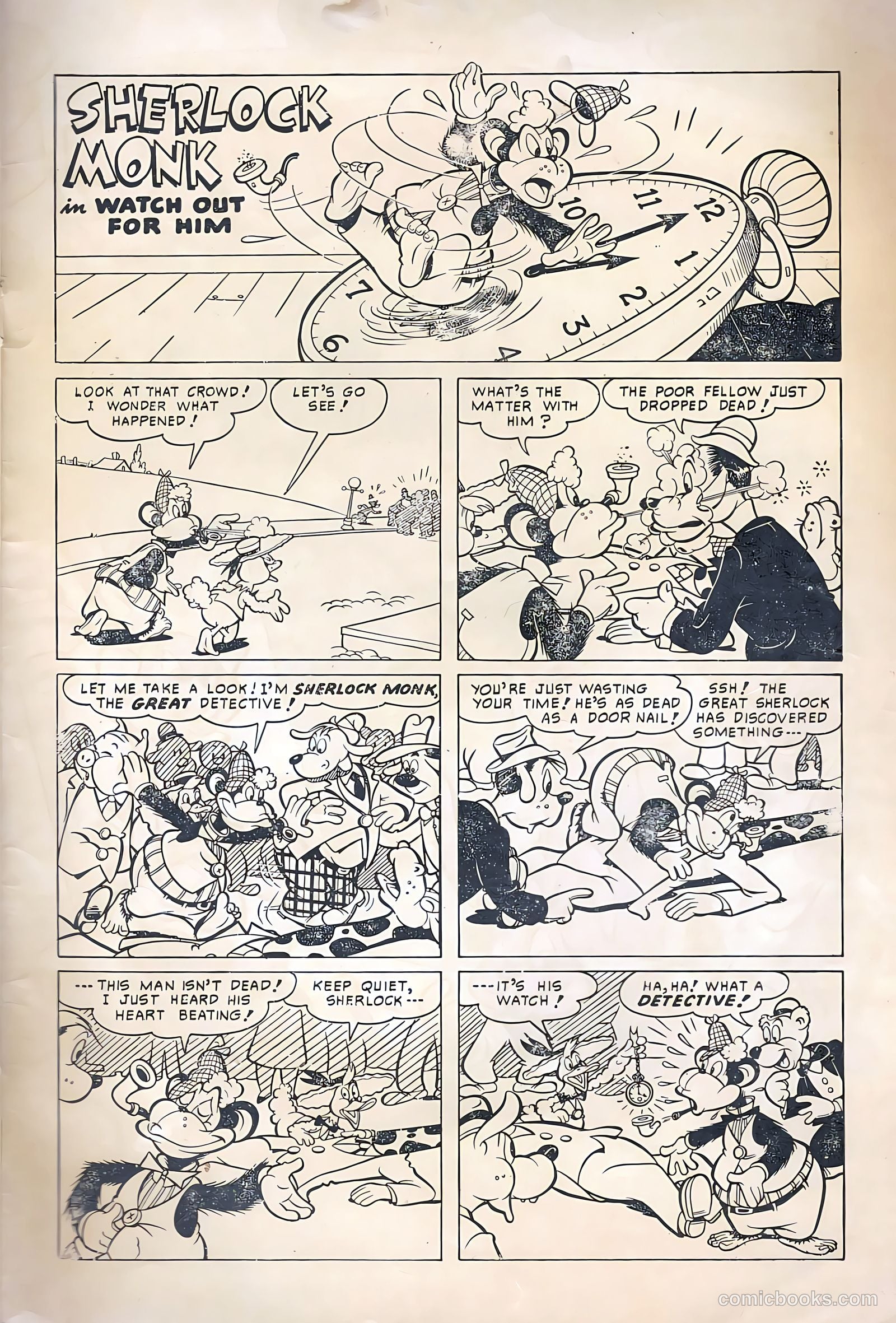 Atomic Mouse #16 (1955) — page 35 of 36