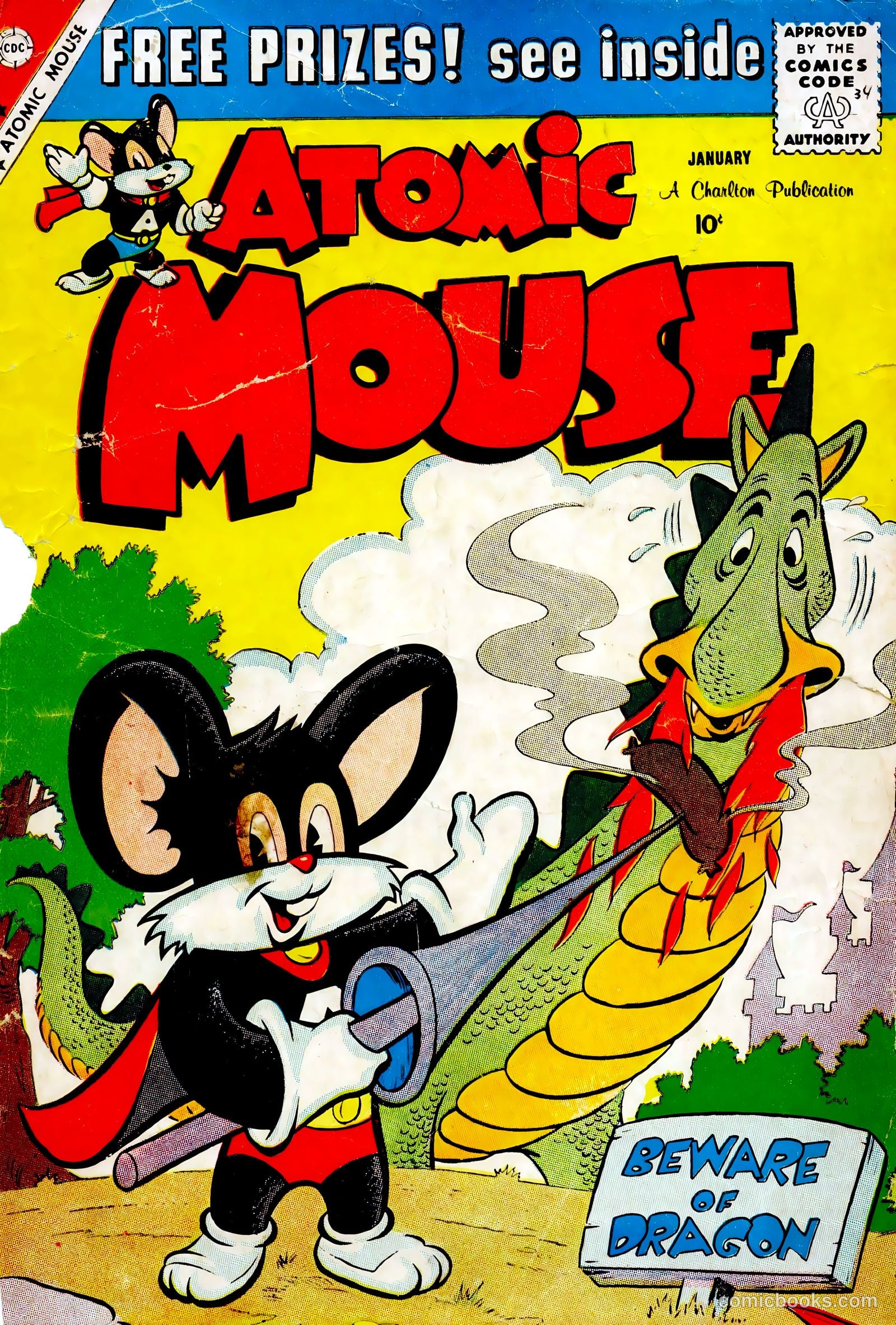 Atomic Mouse #34 cover