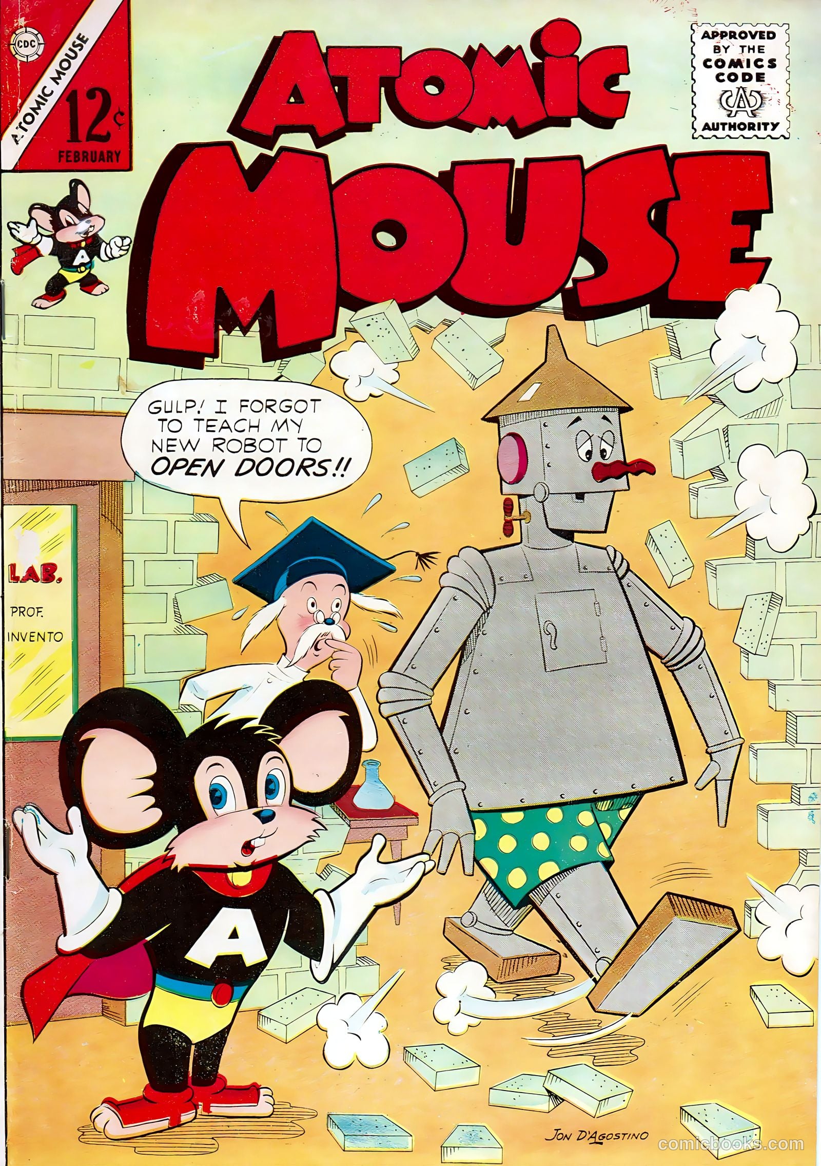 Atomic Mouse #52 cover