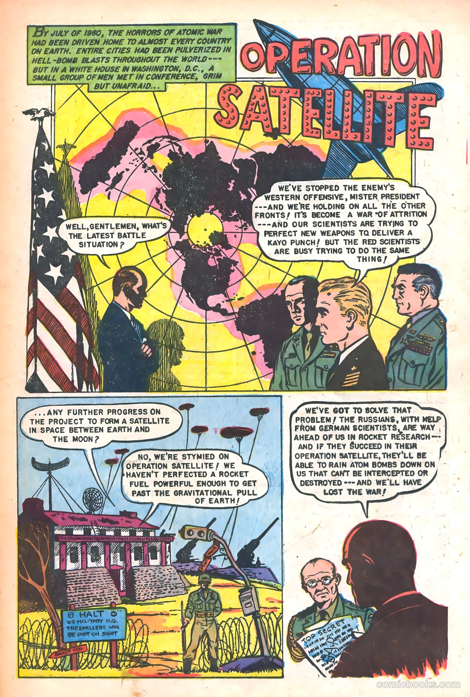 Atomic War! #4 (1953) — page 17 of 32