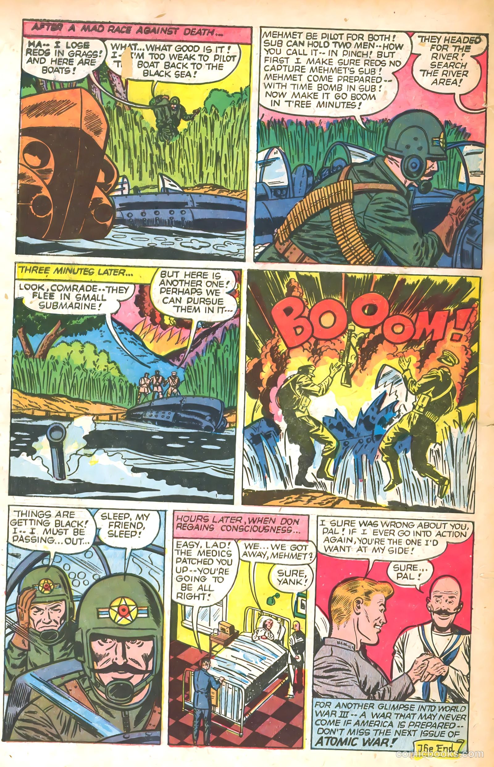 Atomic War! #4 (1953) — page 30 of 32